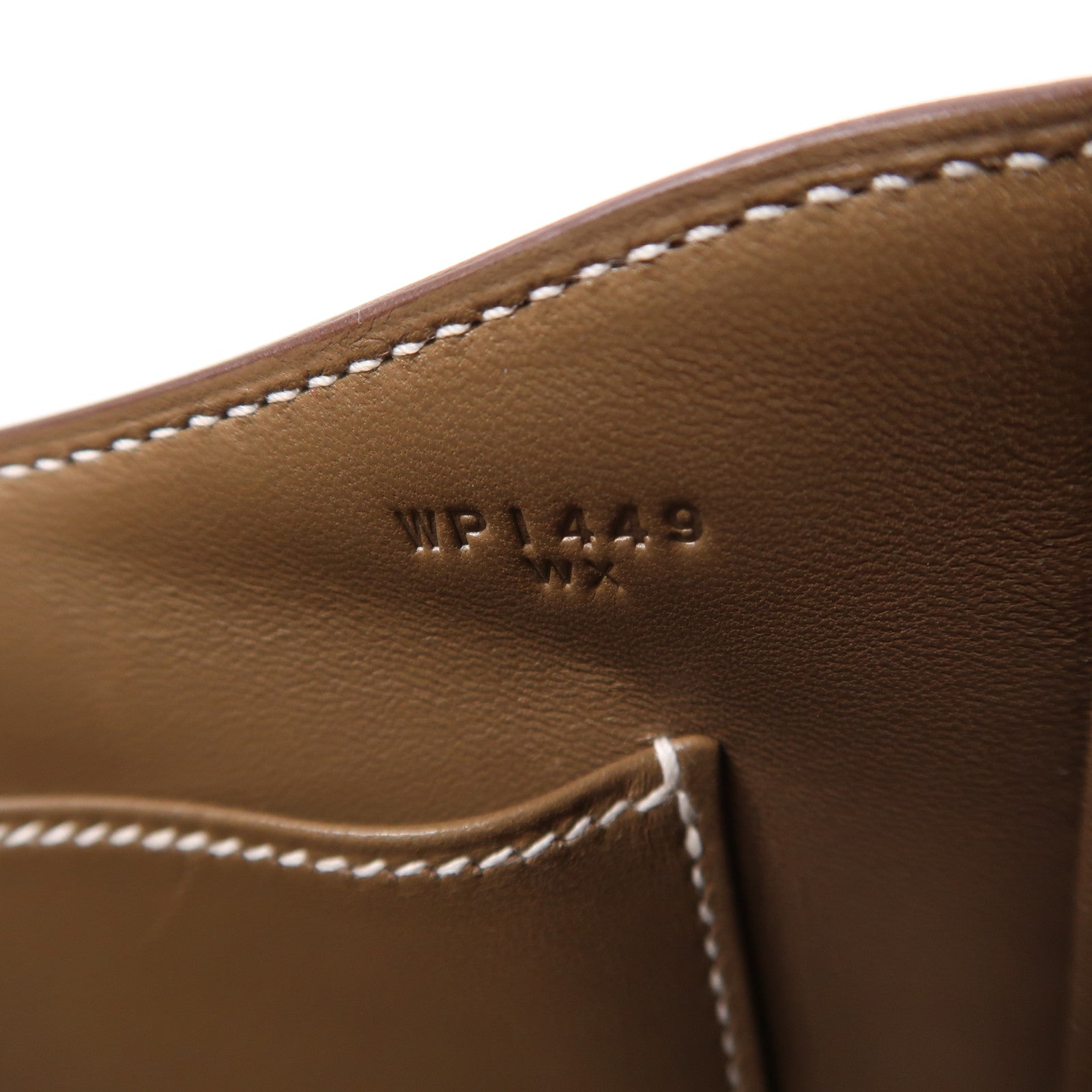 HERMES Epsom皮革Constance Elan肩背袋Etoupe