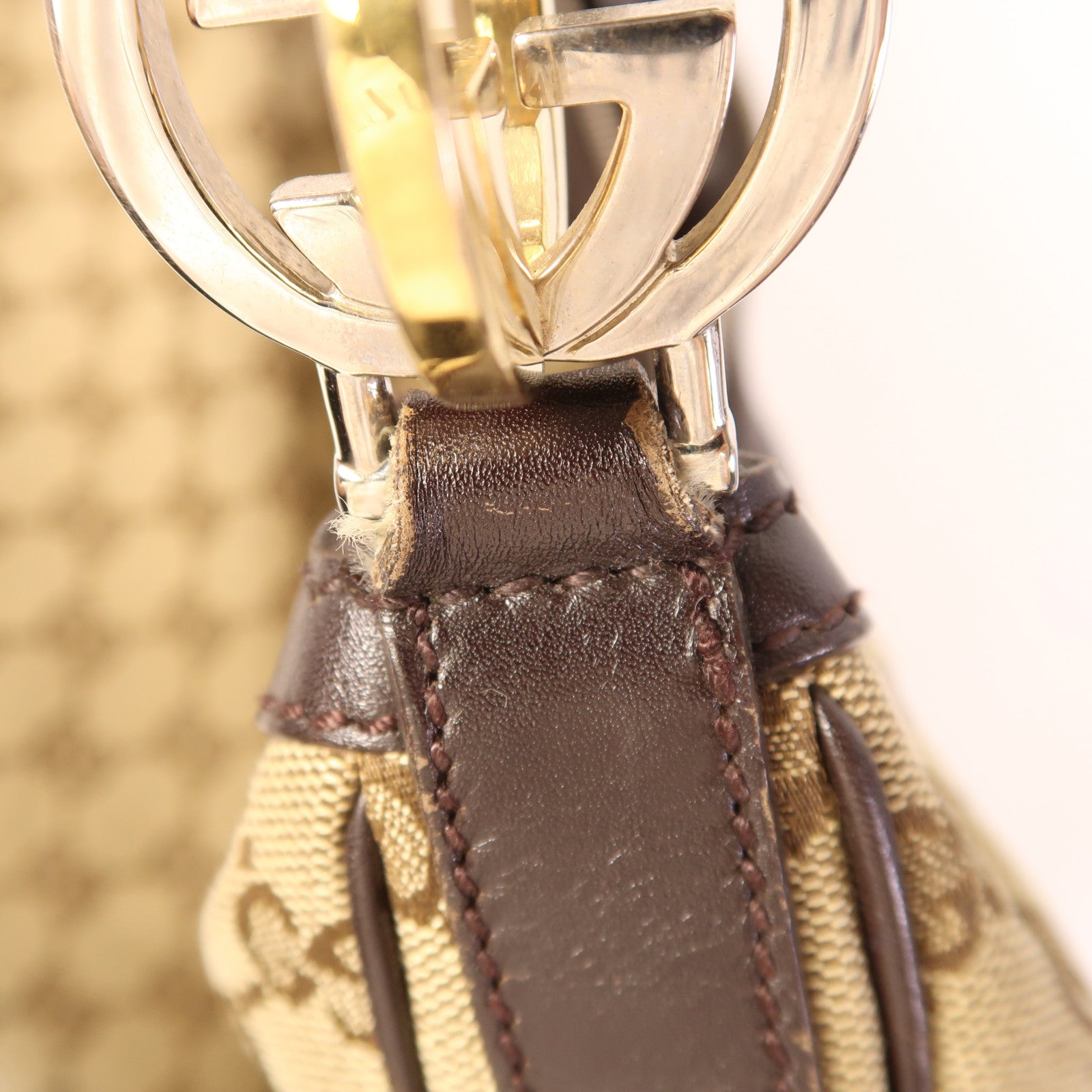 GUCCI 帆布Shoulder Bag肩背袋