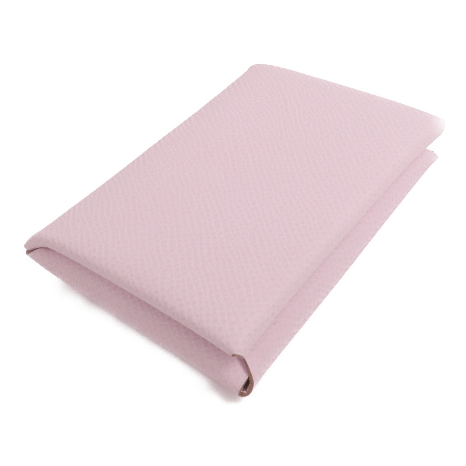 HERMES Epsom皮革Calvi Card Holder卡片套Mauve Pale