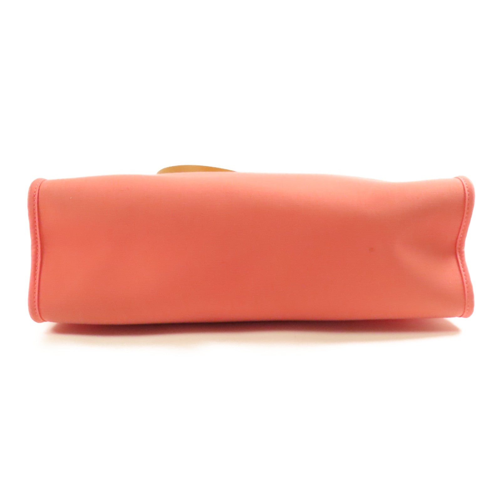 HERMES 【激減優惠】帆布Herbag PM銀扣手挽肩背兩用袋Rose Azalee
