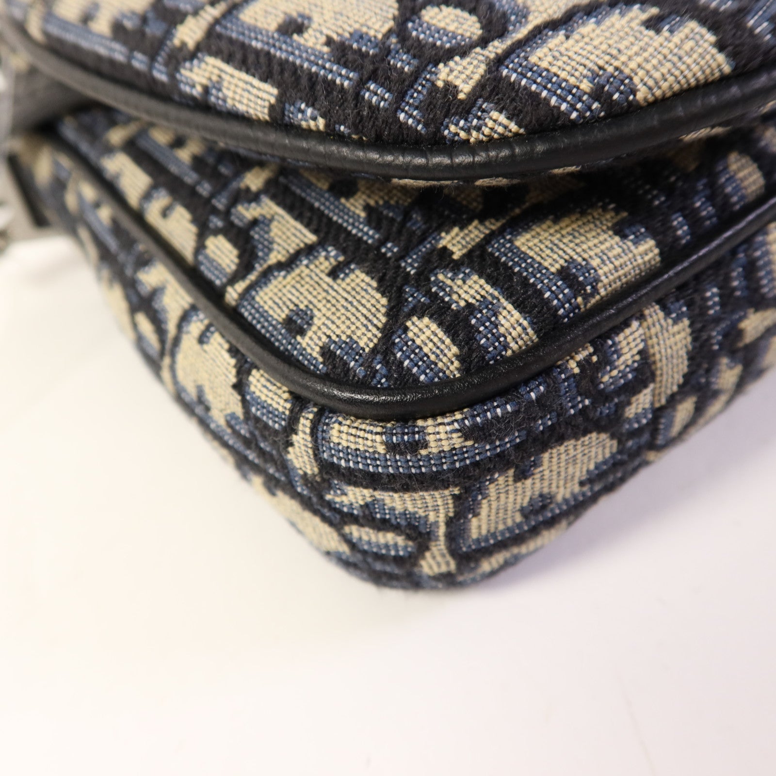 Dior 【激減優惠】帆布Shoulder Bag銀扣肩背袋