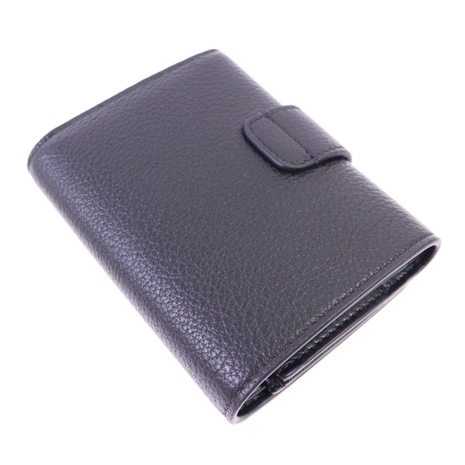 CELINE 牛皮皮革Fine Strap Wallet金扣錢包