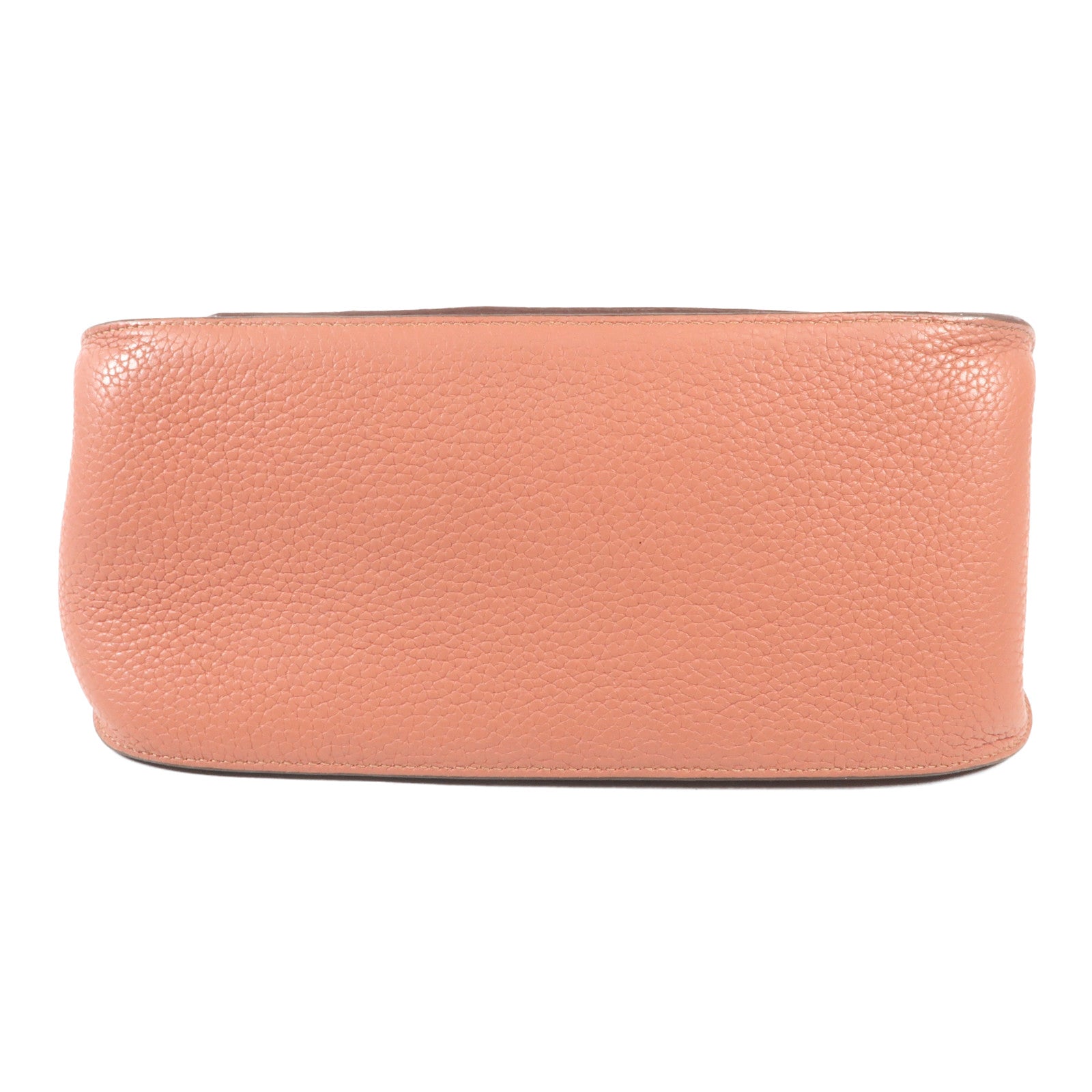 HERMES Clemence皮革Jypsiere 28銀扣肩背袋