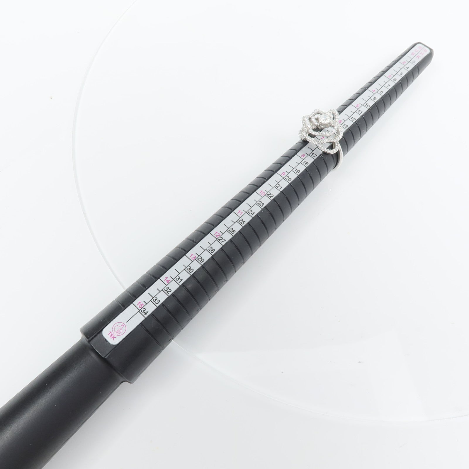 JEWELRY 18K白金Diamond Ring鑽石戒指US#7
