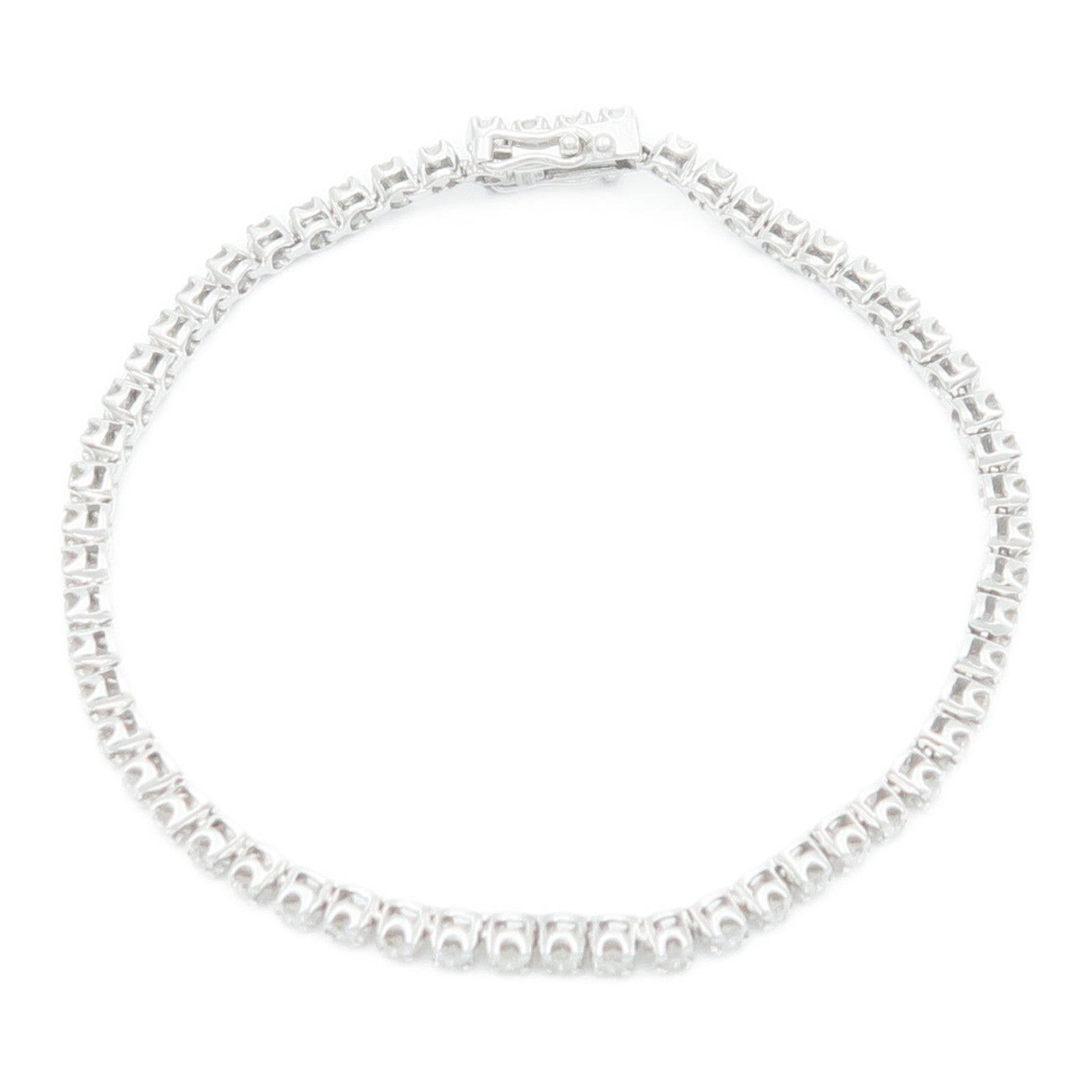 JEWELRY 18K白金Diamond Bracelet鑽石手鏈