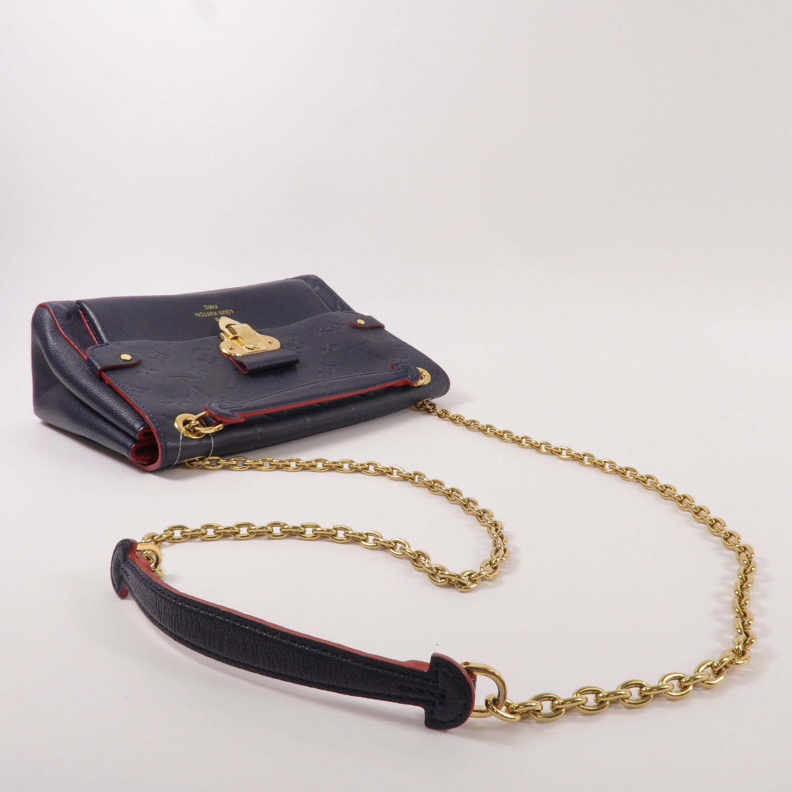 LOUIS VUITTON Monogram Empreinte Vavin PM肩背袋