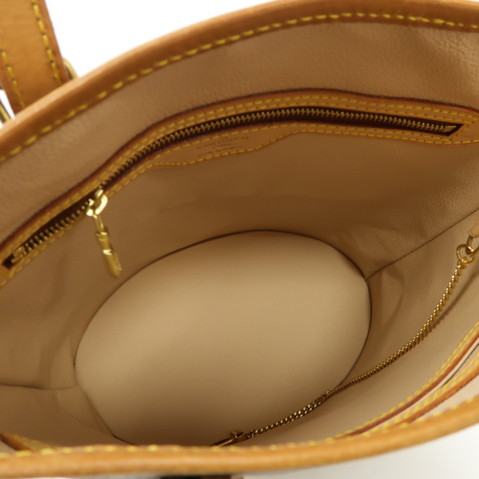 LOUIS VUITTON Monogram Bucket 23金扣Tote Bag啡色