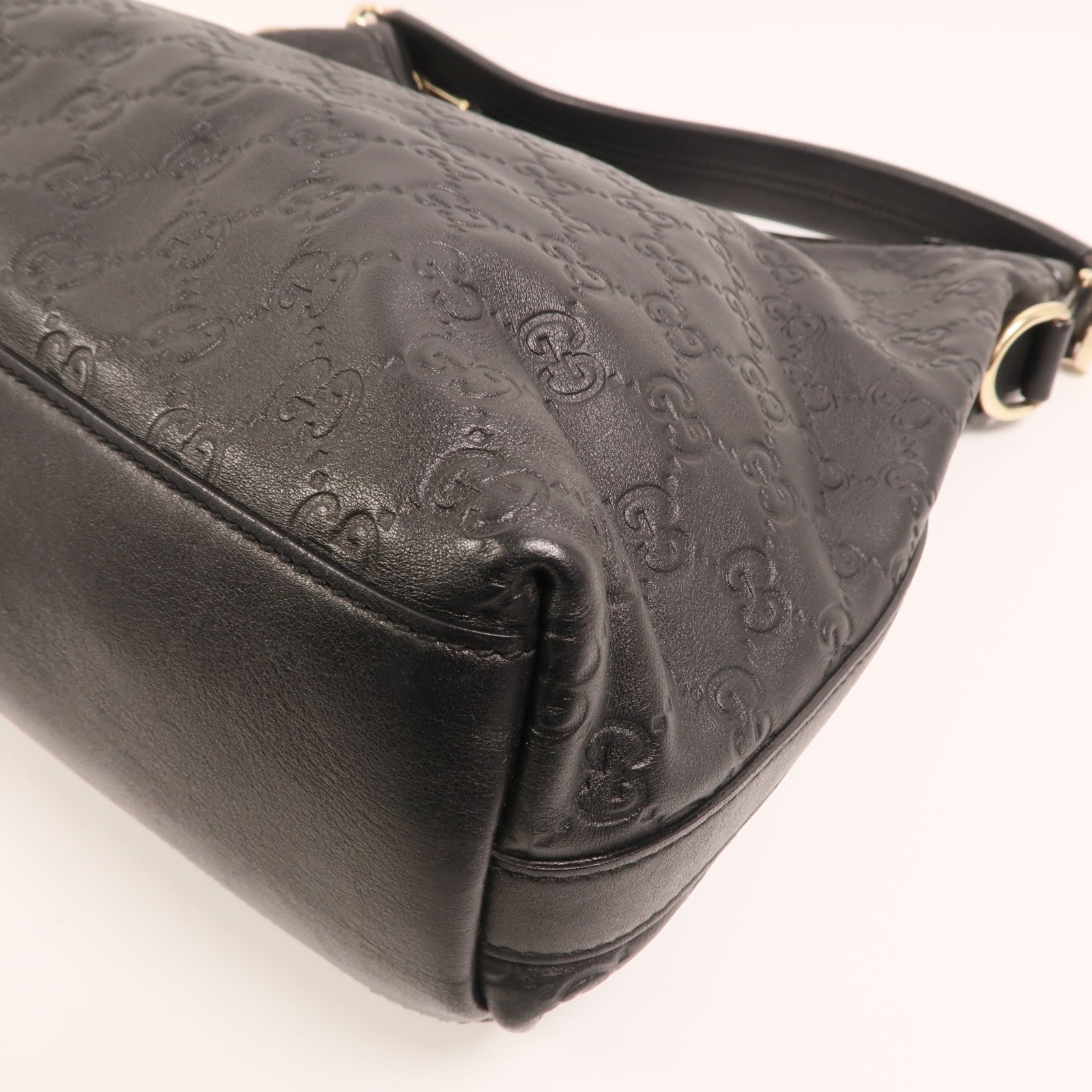 GUCCI 牛皮皮革Miss GG Hobo Bag金扣手挽肩背兩用袋
