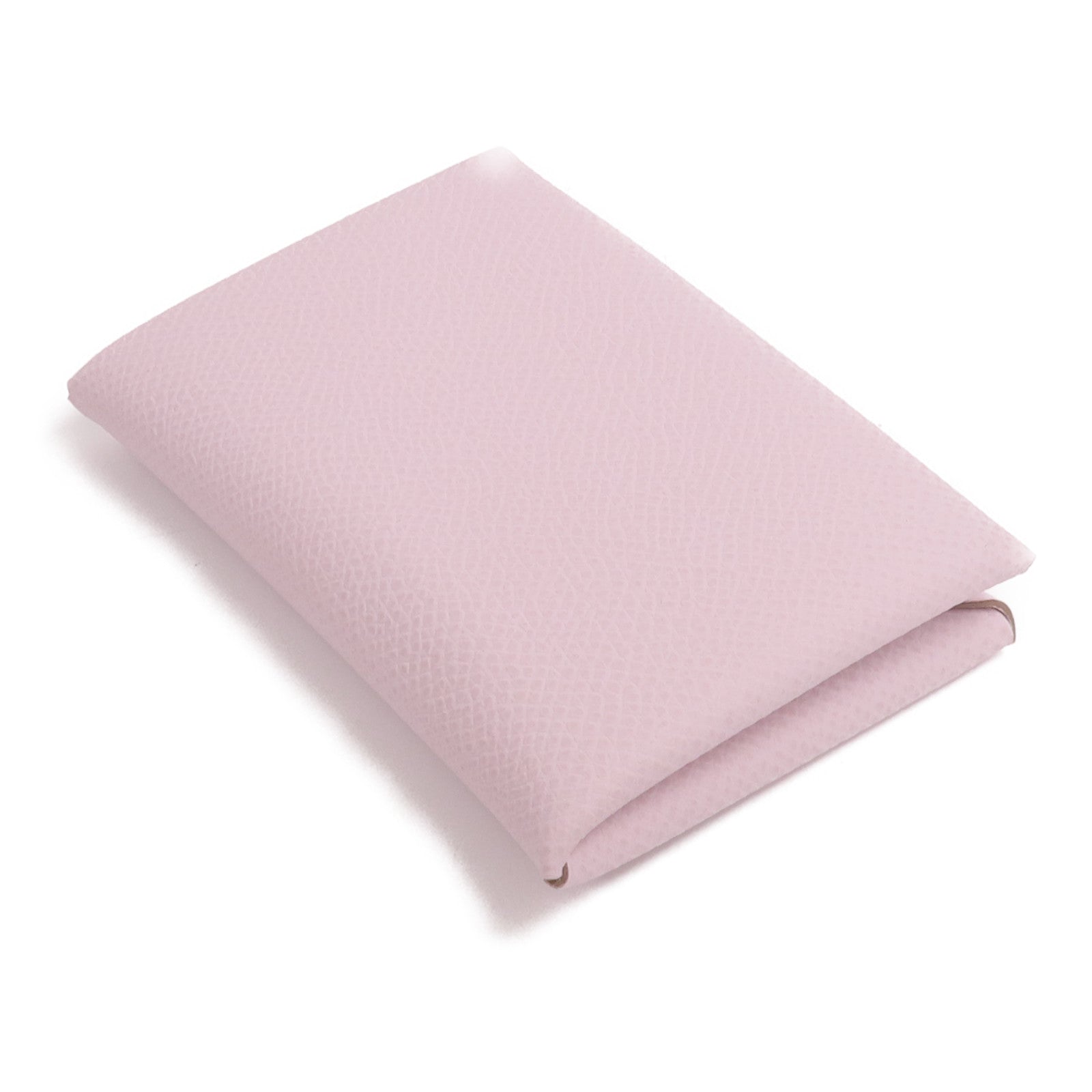HERMES Epsom皮革Calvi Card Holder卡片套Mauve Pale