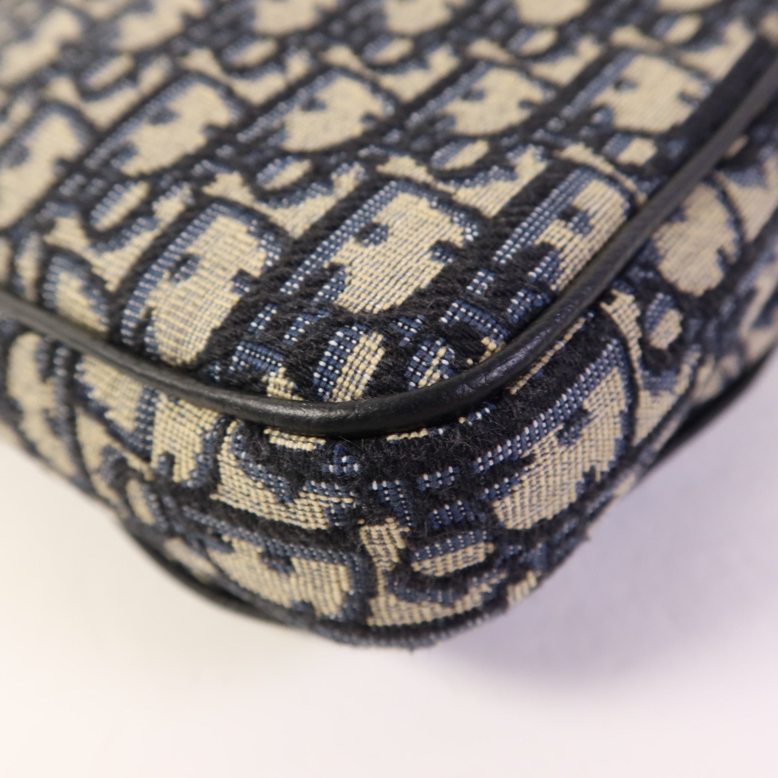 Dior 帆布Shoulder Bag銀扣肩背袋