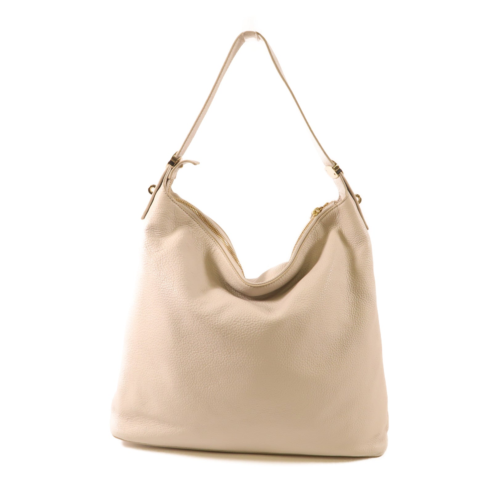 Furla 牛皮皮革2 Way Bag金扣手挽肩背兩用袋