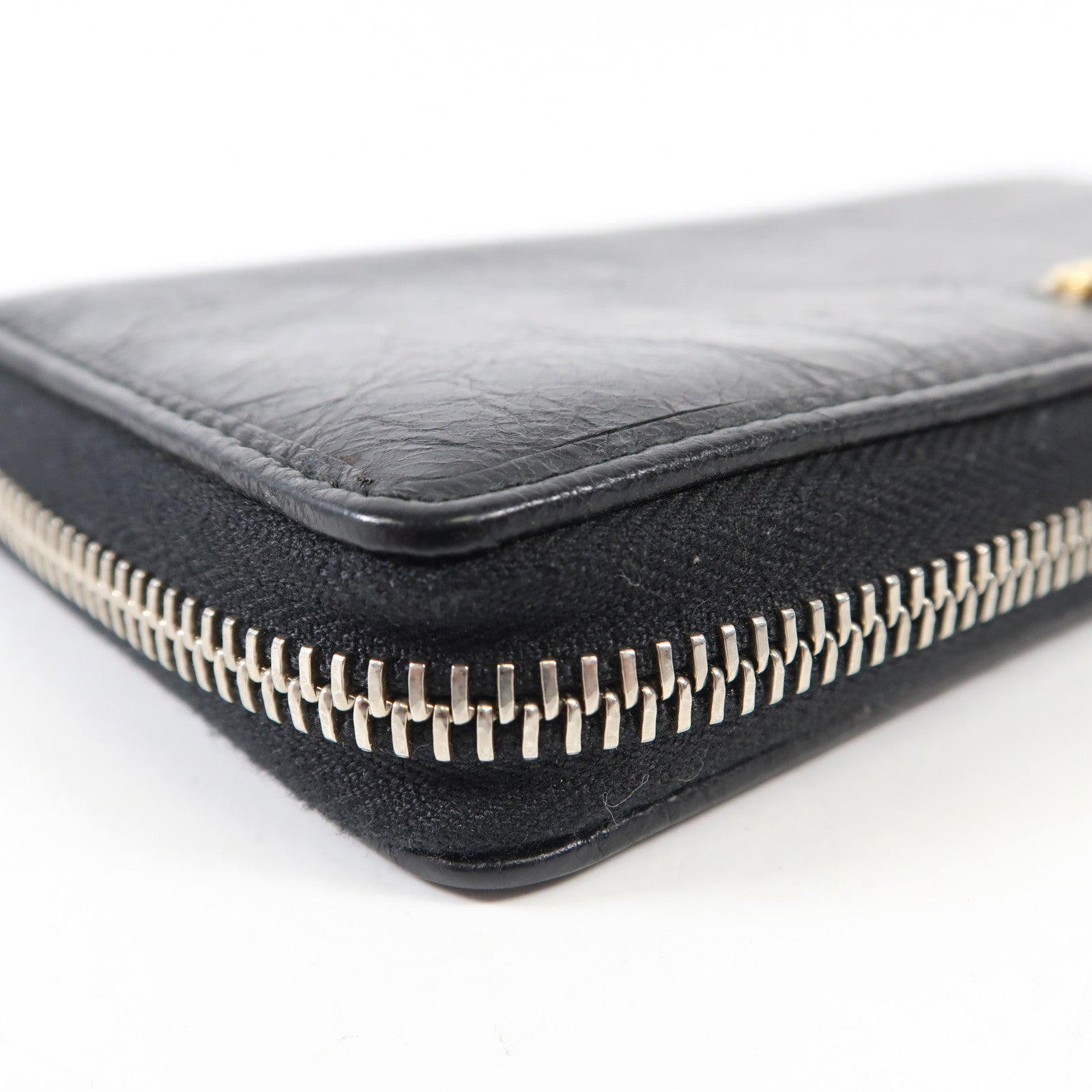 GUCCI 牛皮皮革Long Wallet金扣長錢包