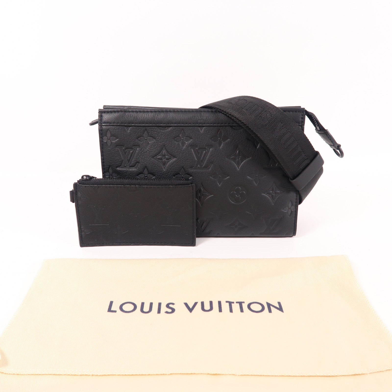 LOUIS VUITTON Monogram Shadow Gaston肩背袋