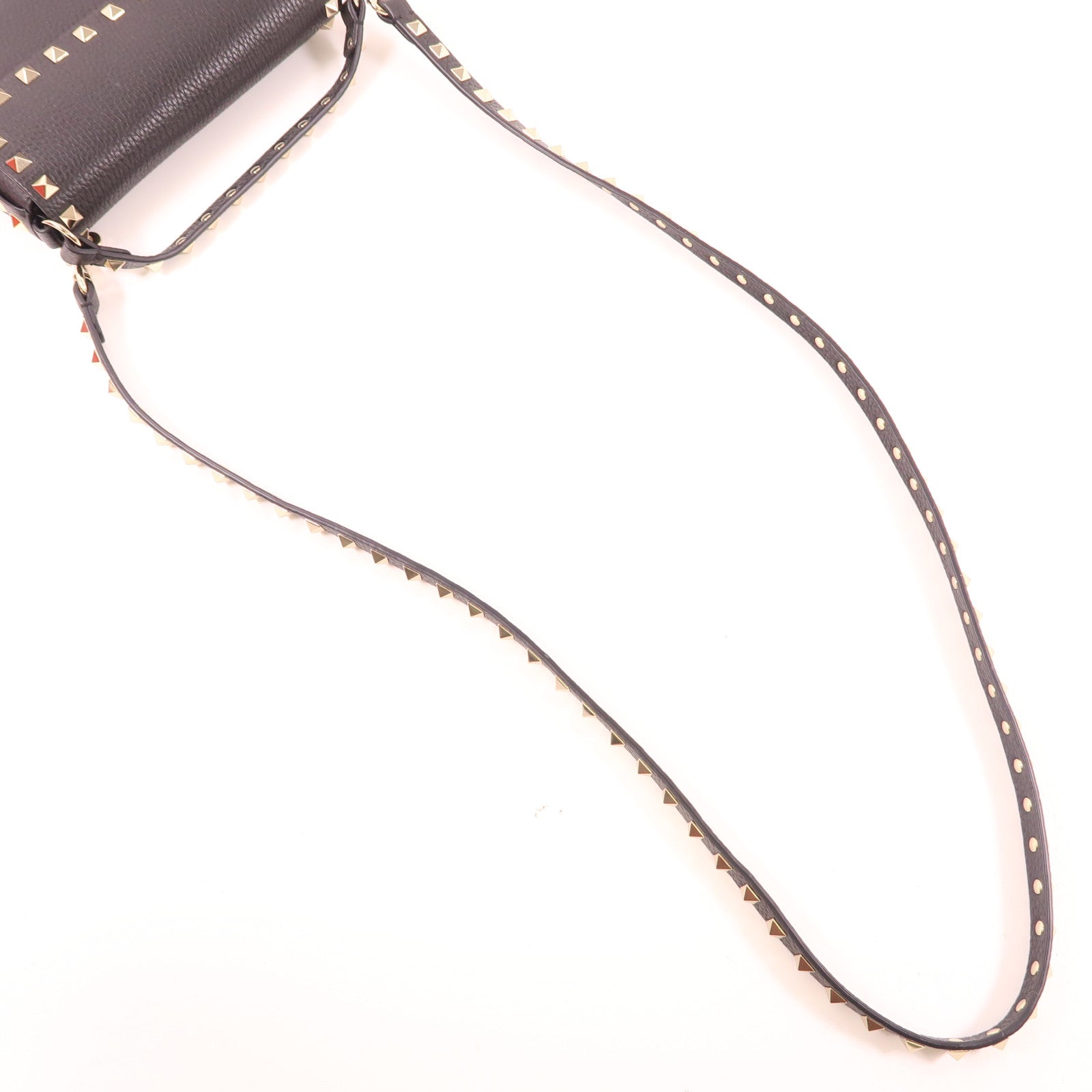 Valentino 牛皮皮革Rockstud Mini Bag肩背袋