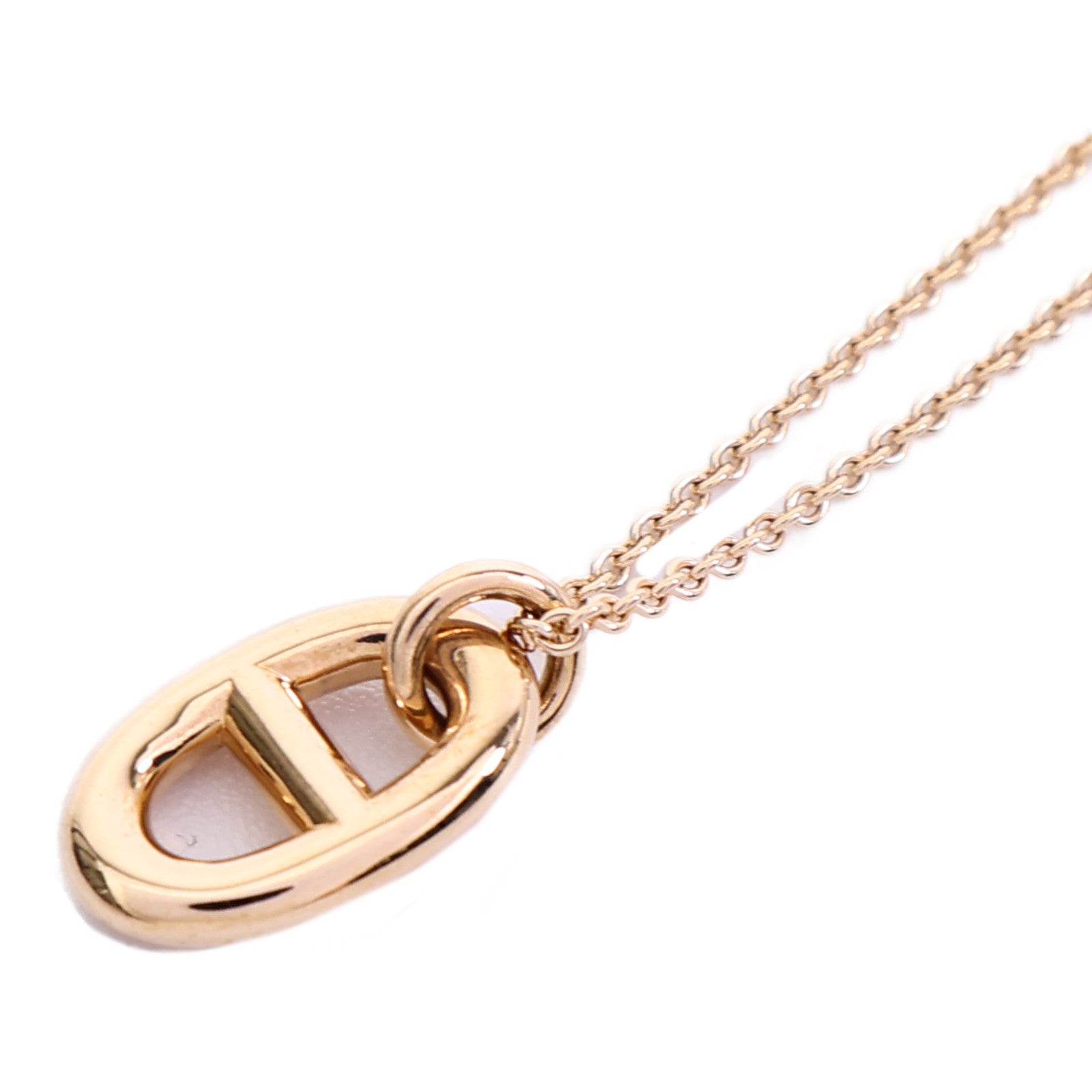 HERMES 18K玫瑰金Farandole Pendant項鍊