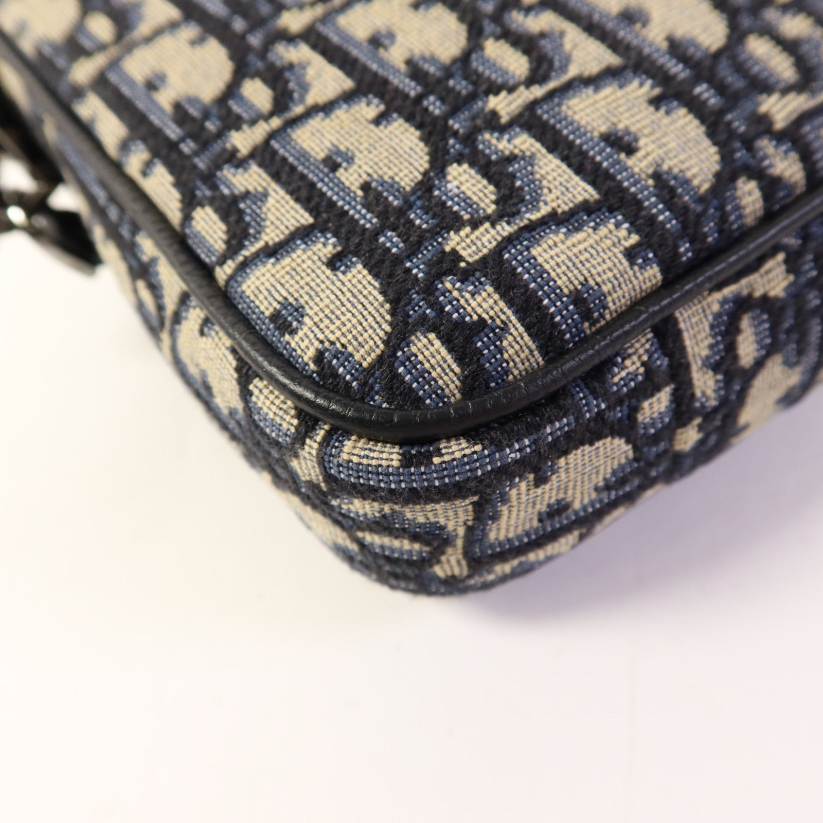 Dior 【激減優惠】帆布Shoulder Bag銀扣肩背袋