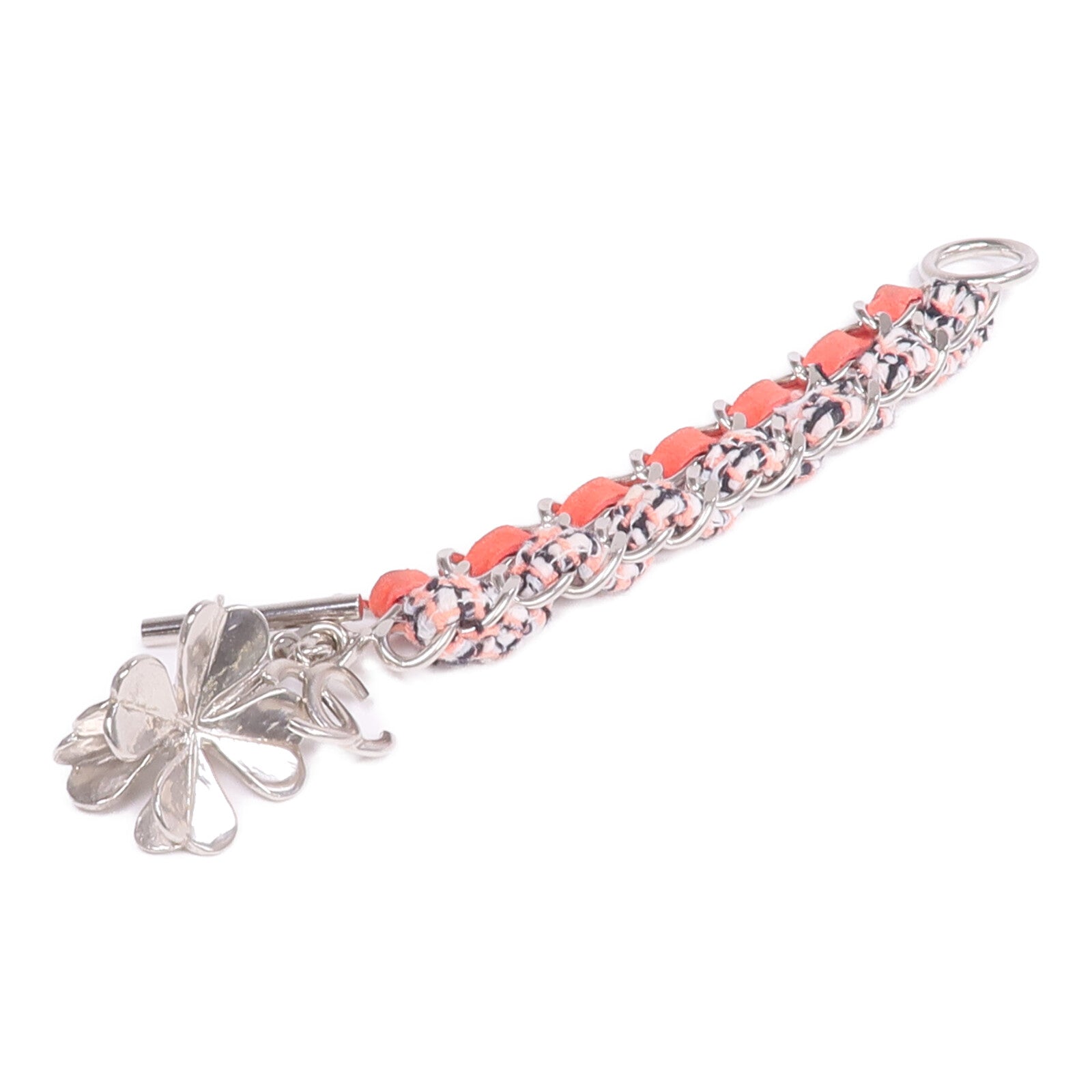 CHANEL 金屬/聚酯纖維/麂皮皮革Bracelet金扣手鏈