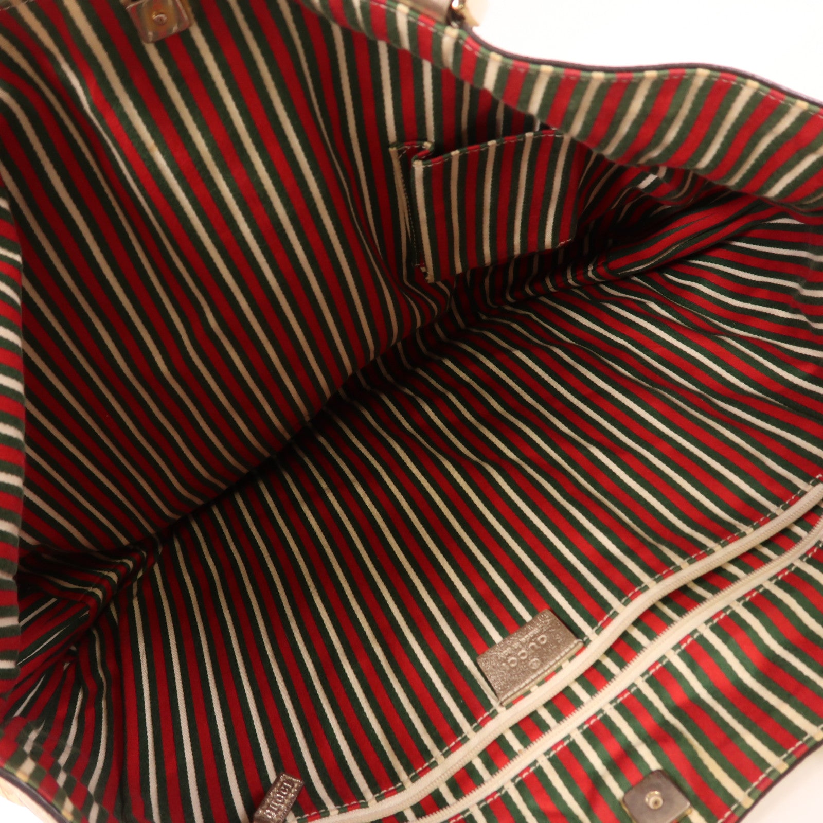 GUCCI 【激減優惠】帆布Tote Bag金扣手挽袋