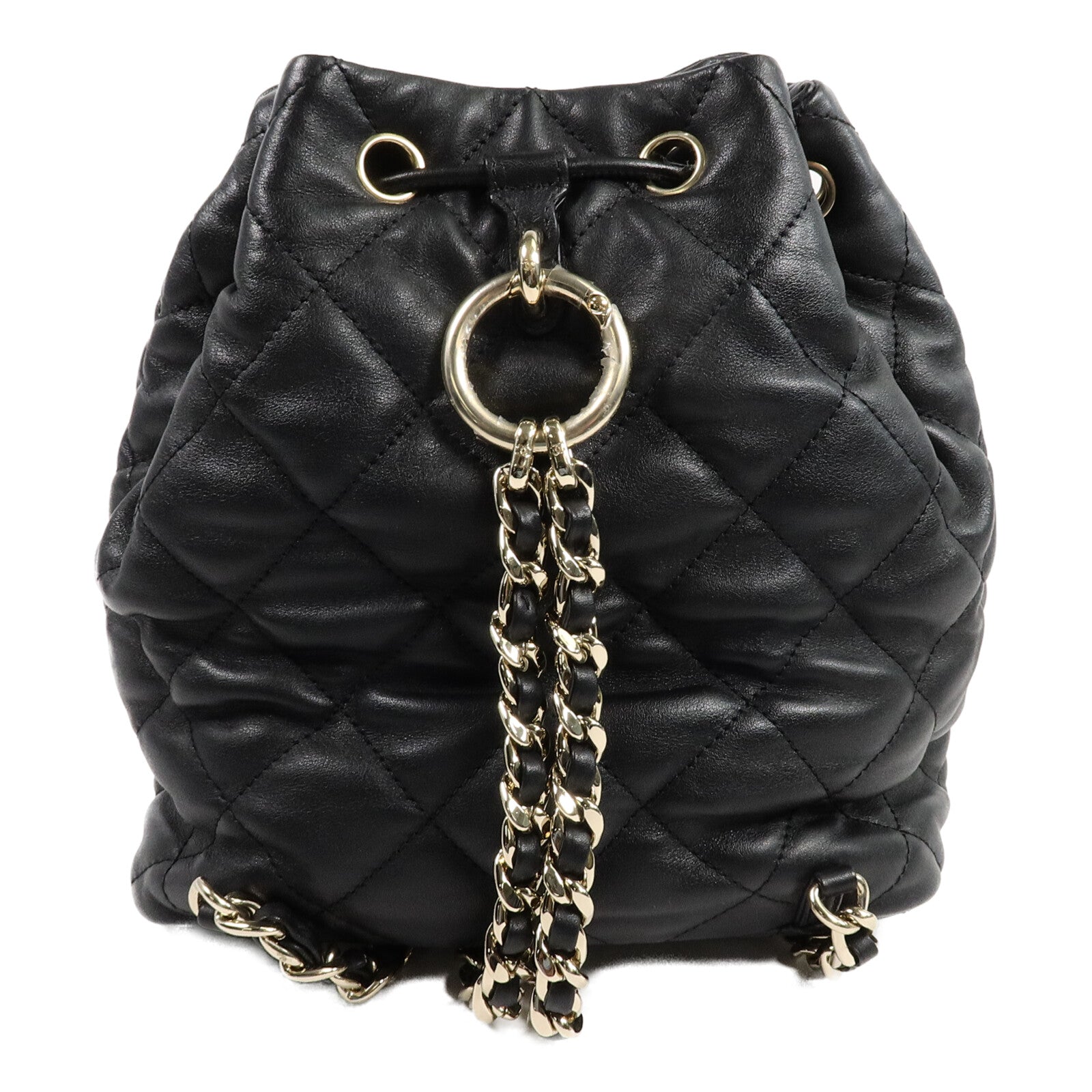 CHANEL 羊皮皮革Backpack背包