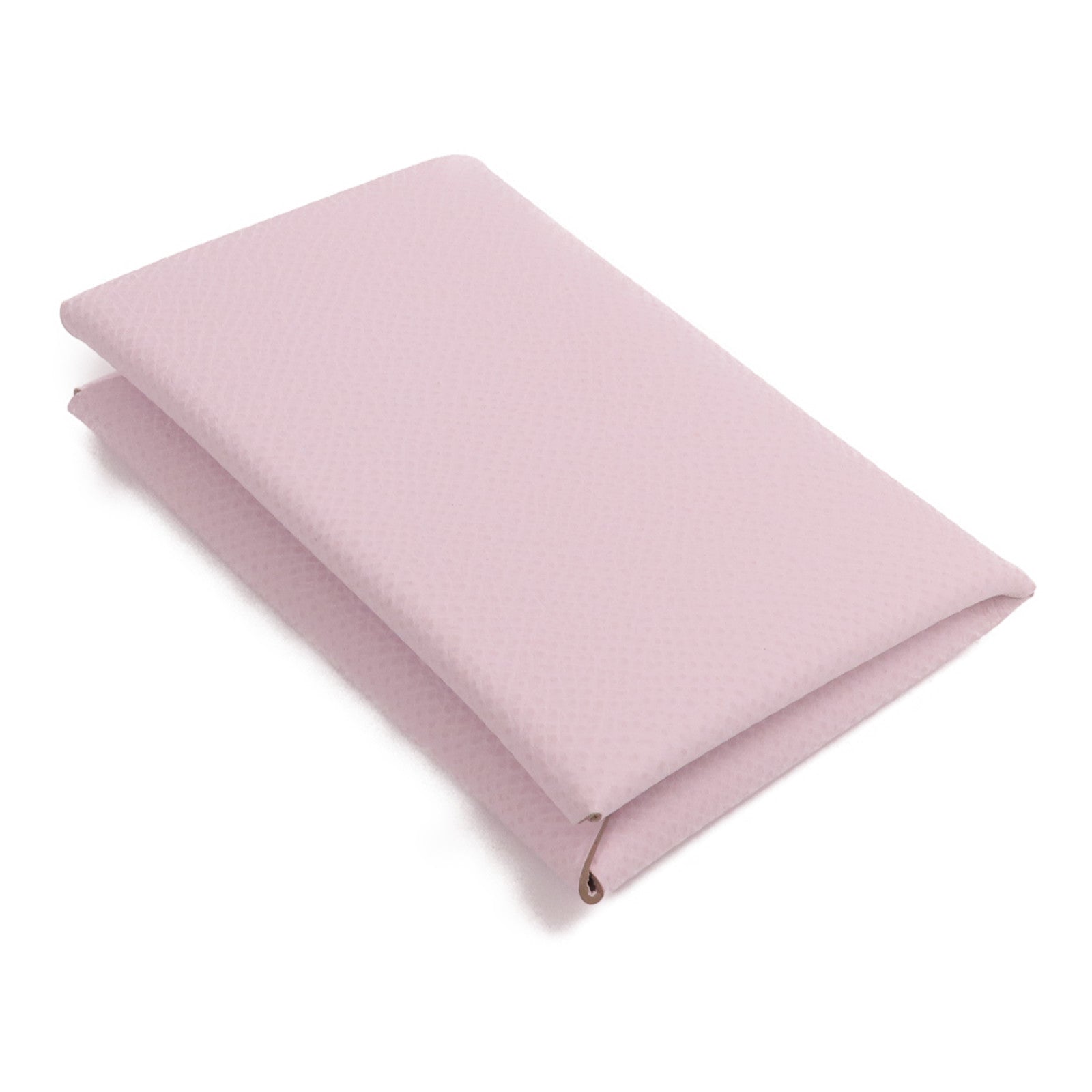 HERMES Epsom皮革Calvi Card Holder卡片套Mauve Pale