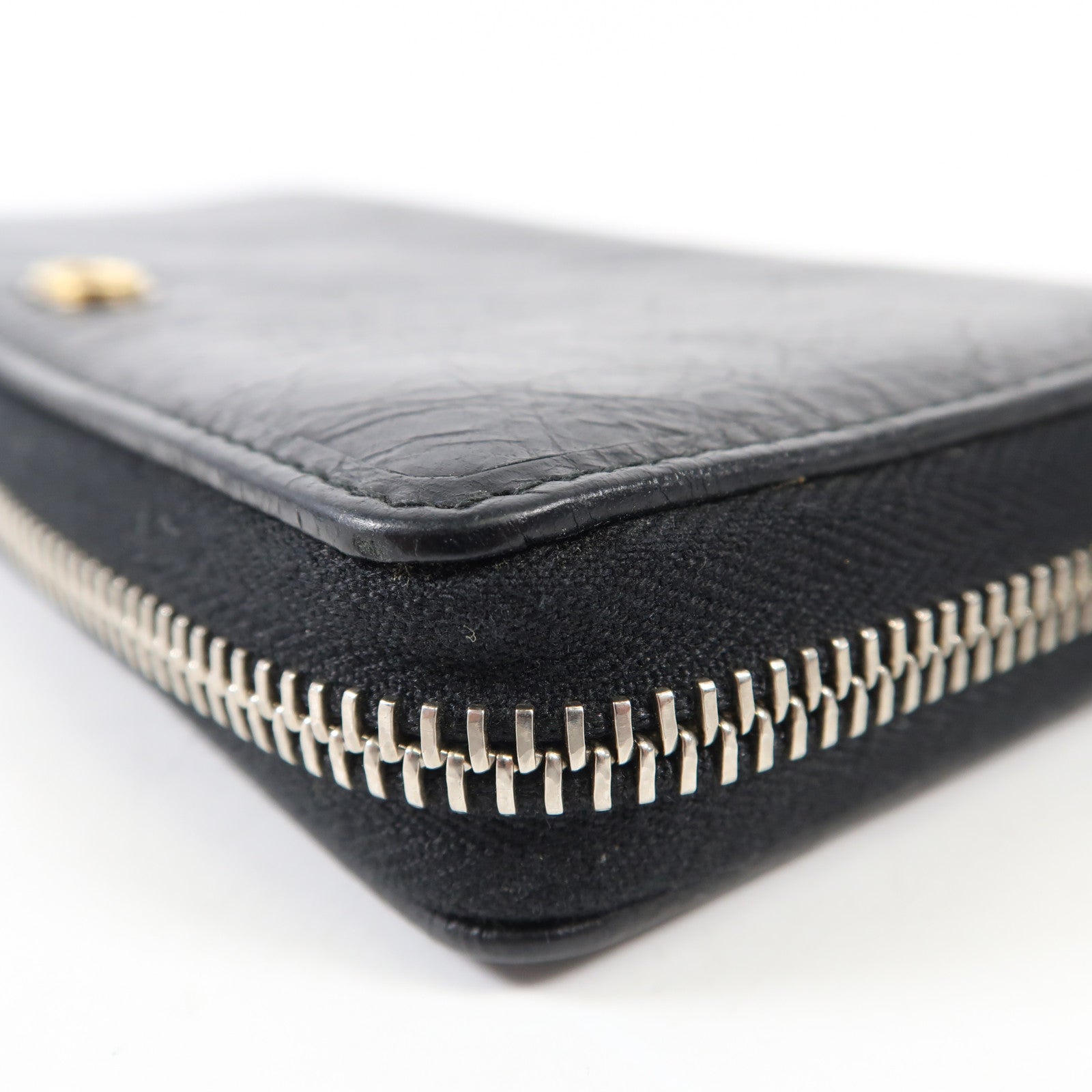 GUCCI 牛皮皮革Long Wallet金扣長錢包