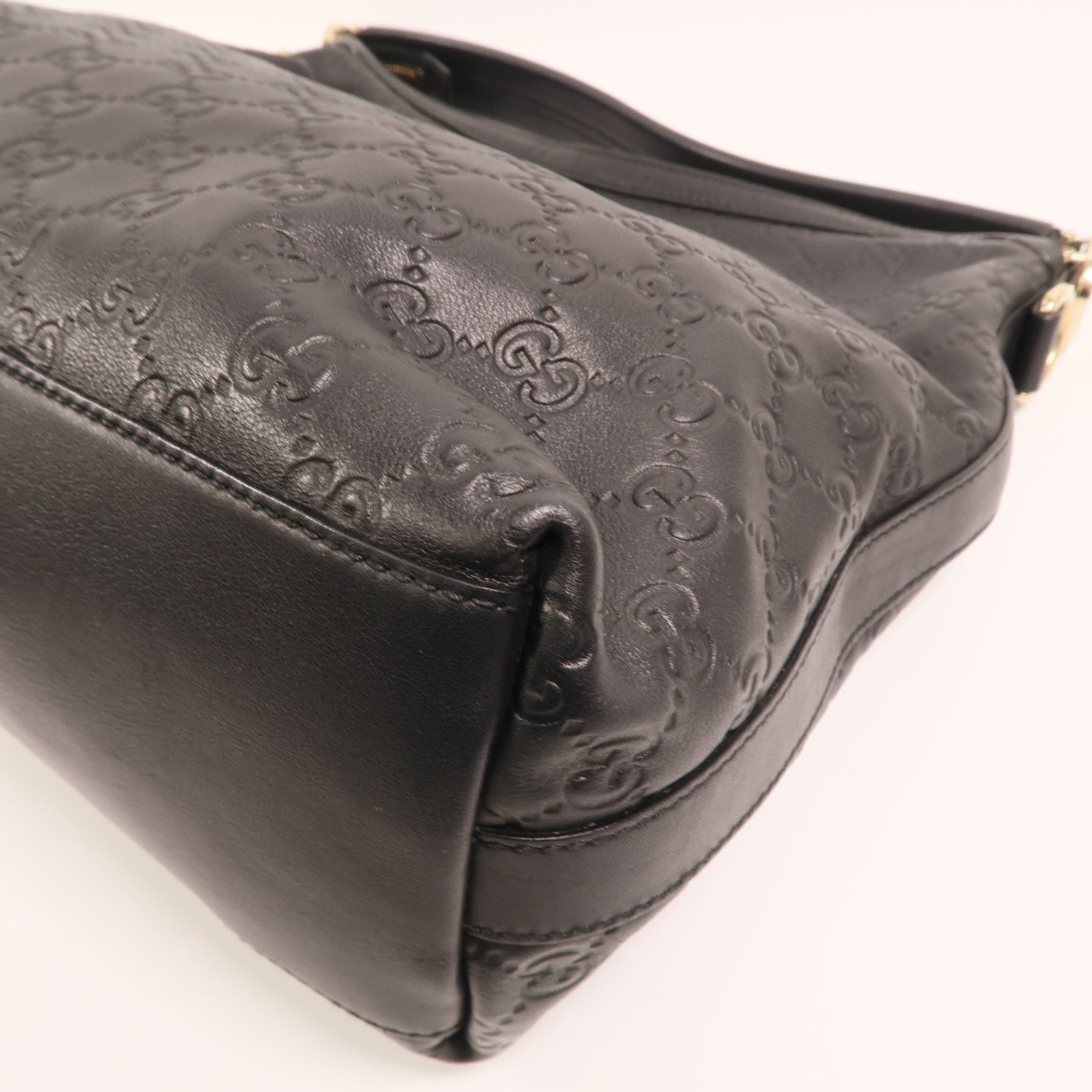 GUCCI 牛皮皮革Miss GG Hobo Bag金扣手挽肩背兩用袋