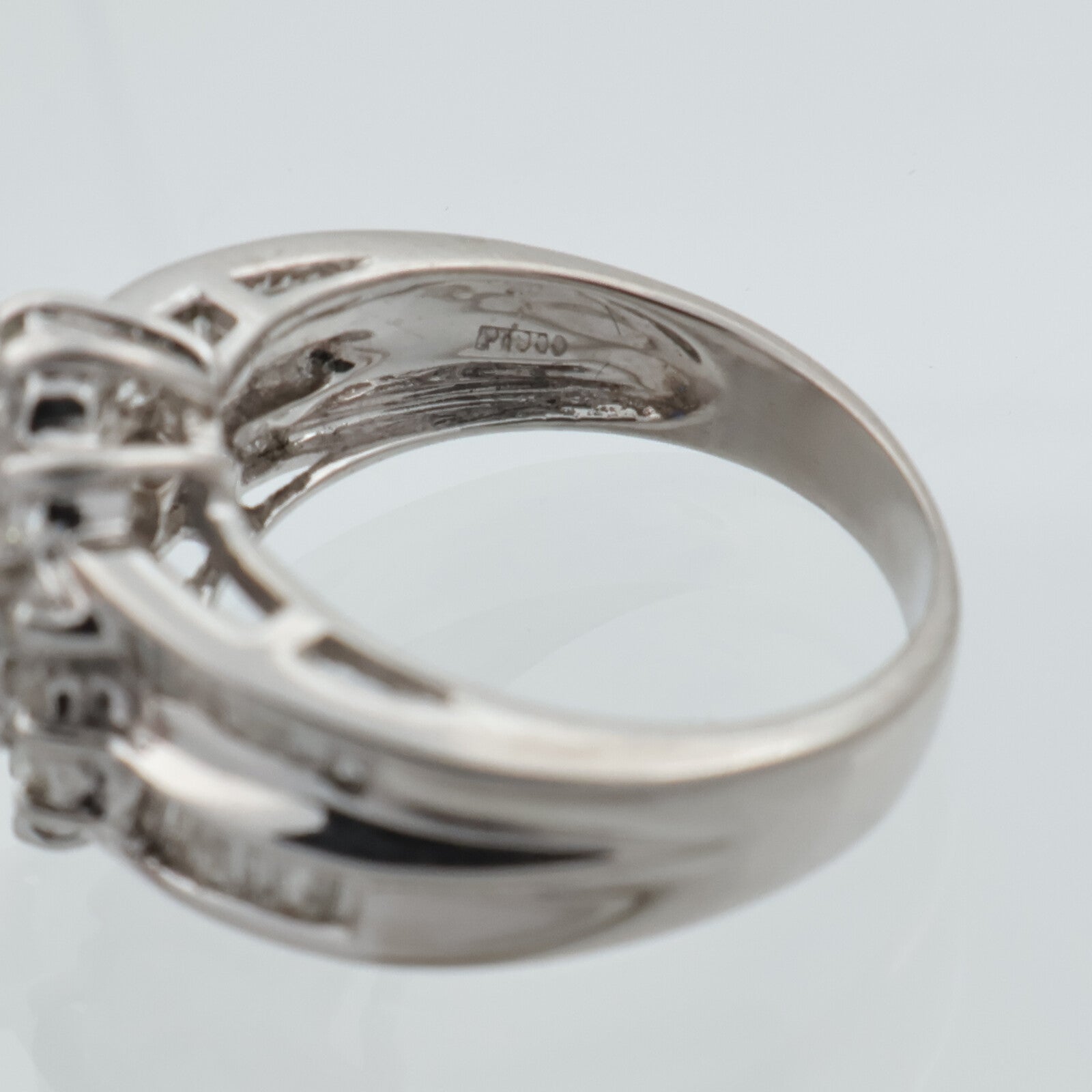 JEWELRY PT900鉑金/藍寶石Sapphire鑽石戒指