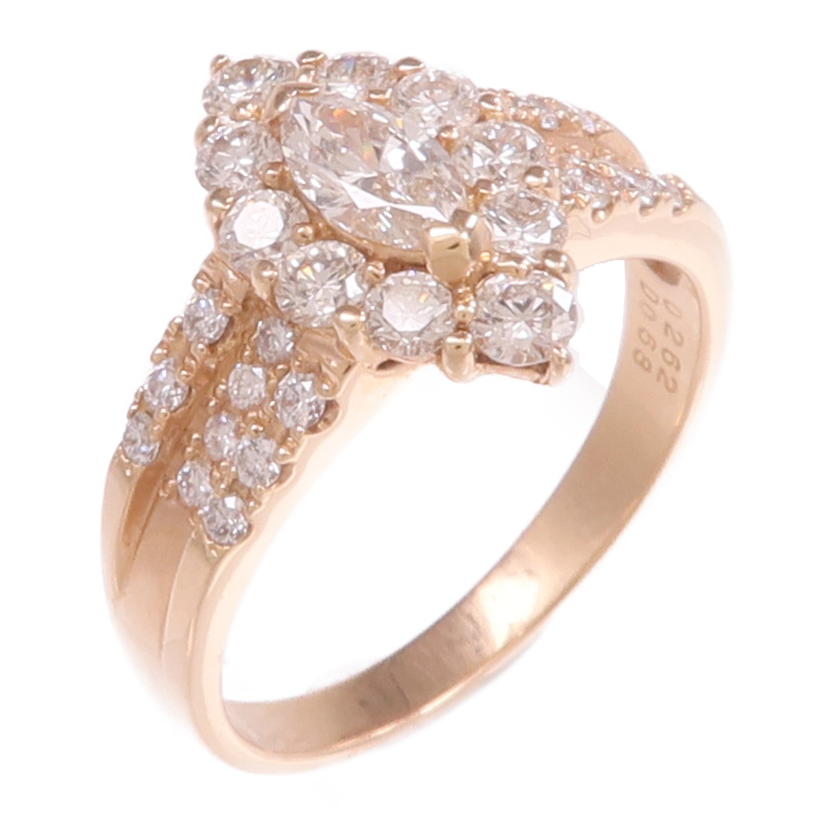 JEWELRY 18K玫瑰金Diamond Ring鑽石戒指