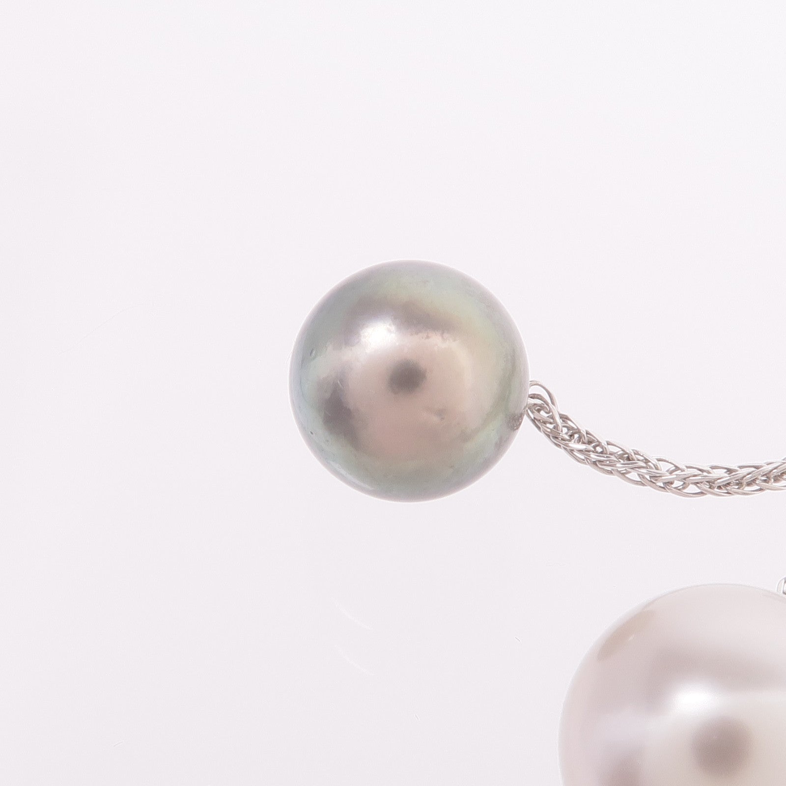 JEWELRY 18K白金Pearl Diamond Necklace珍珠/鑽石項鍊