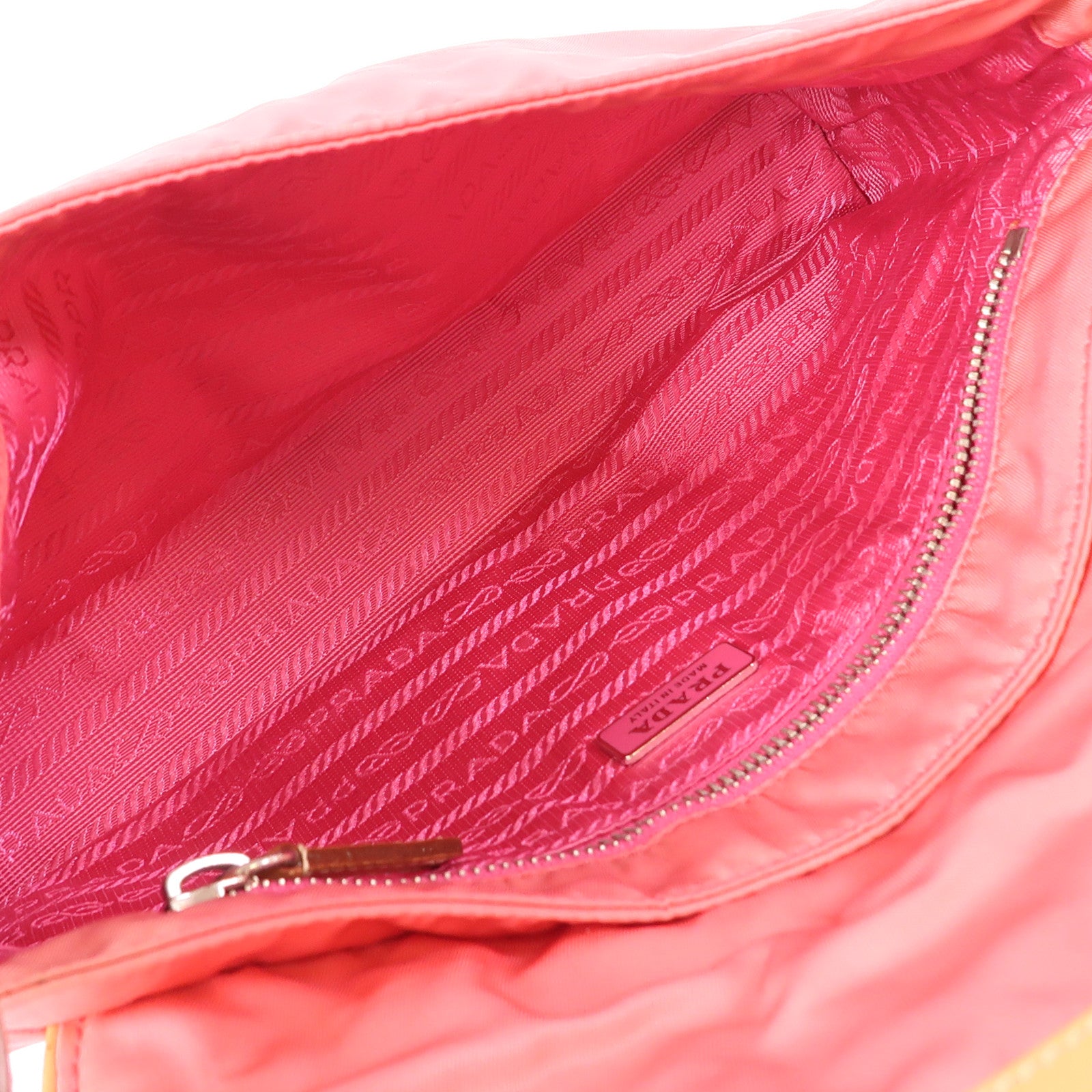 PRADA 尼龍Tote Bag銀扣手挽袋
