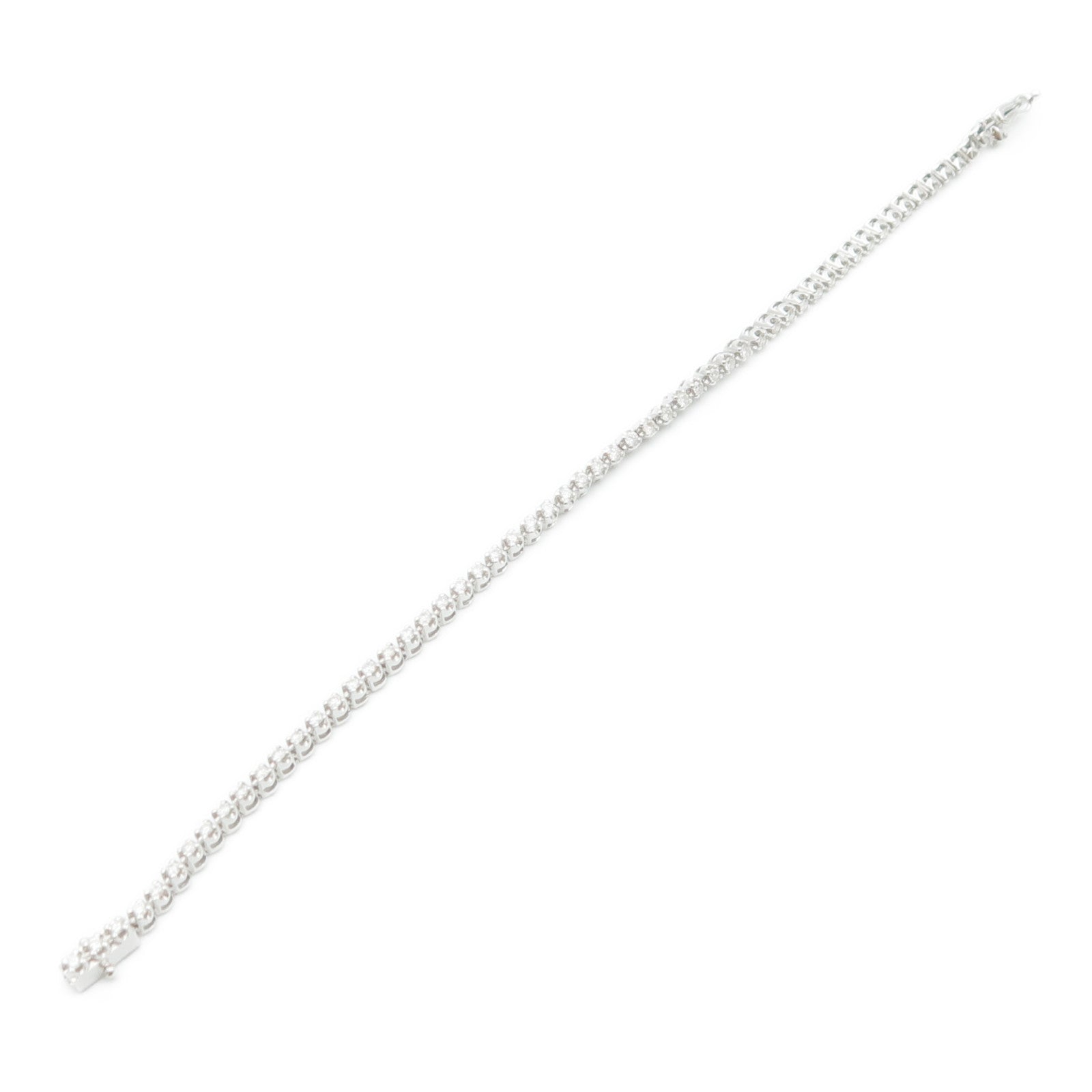 JEWELRY 18K白金Diamond Bracelet鑽石手鏈