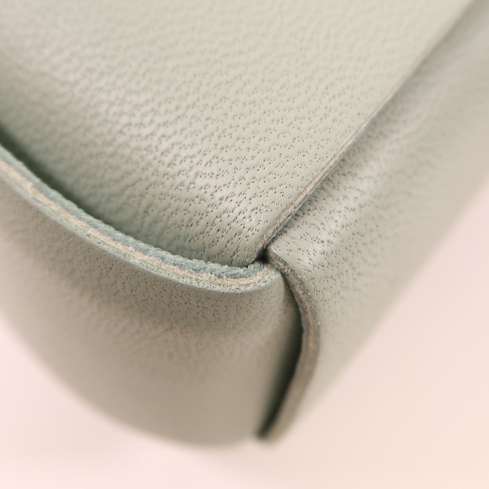 BOTTEGA VENETA BV Cassette Bag Shoulder Bag Lambskin Leather Light Green