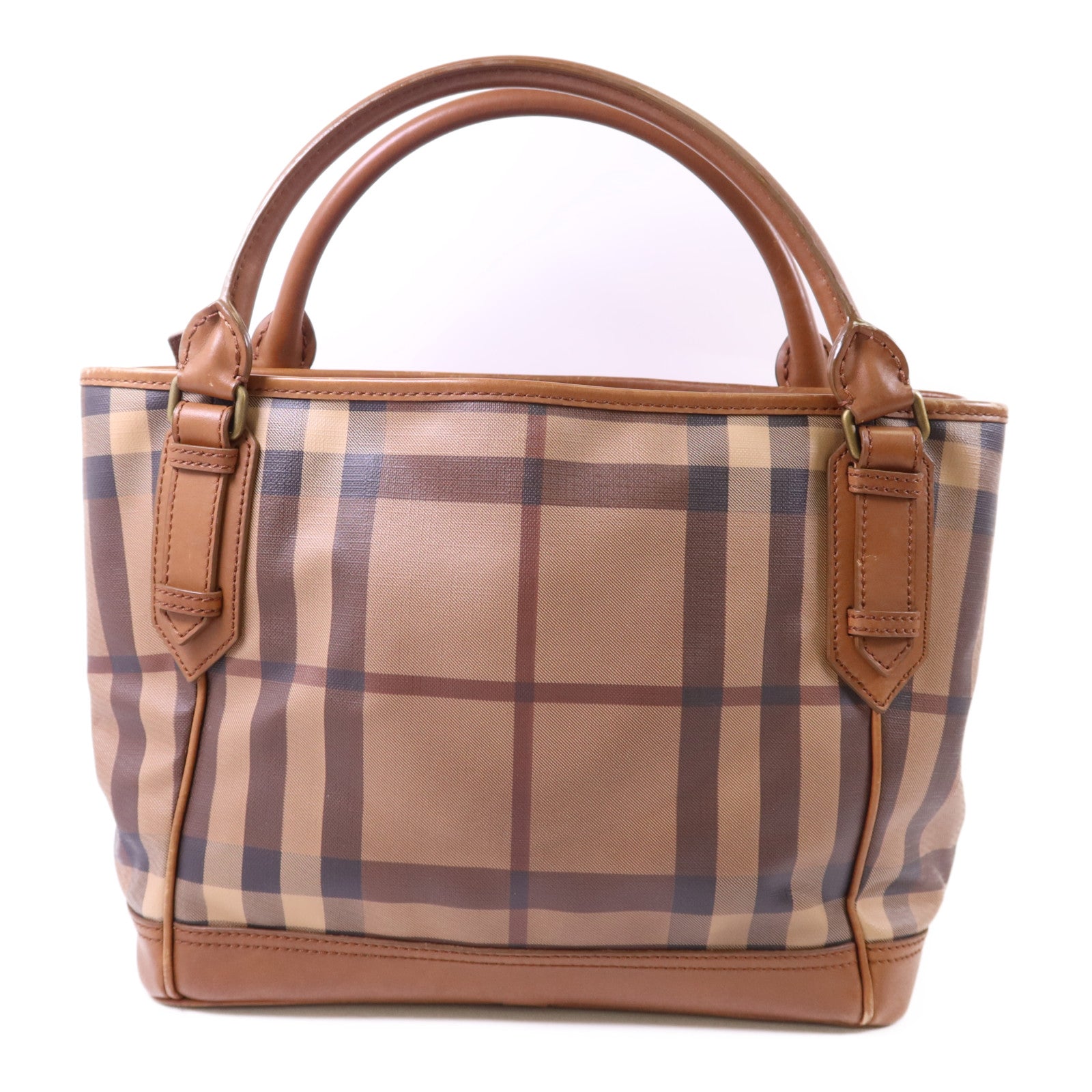 BURBERRY PVC Tote Bag金扣肩背袋