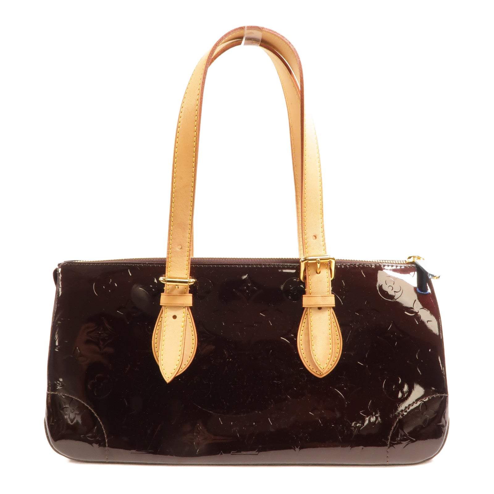 LOUIS VUITTON Vernis Rosewood Avenue金扣肩背袋