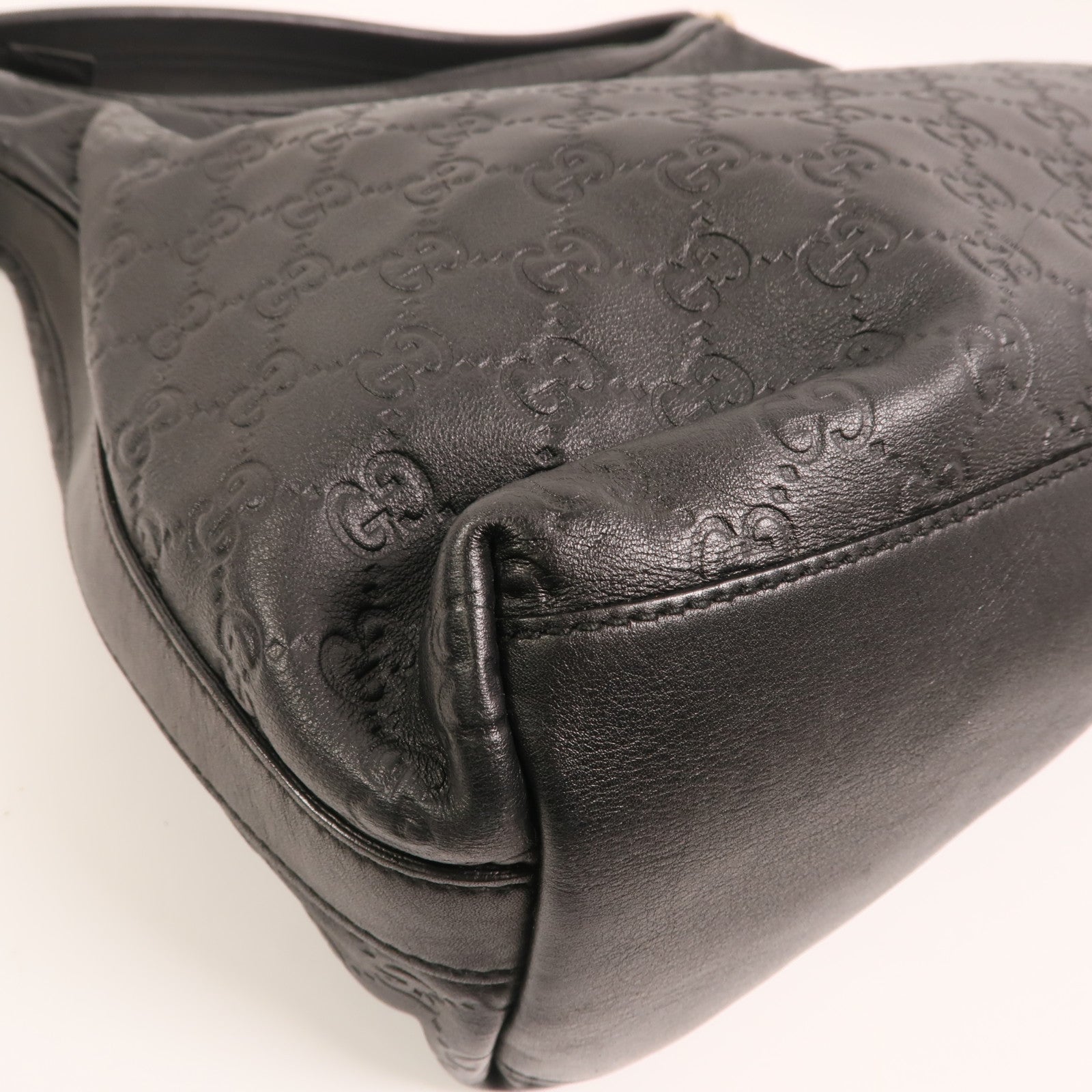 GUCCI 牛皮皮革Miss GG Hobo Bag金扣手挽肩背兩用袋