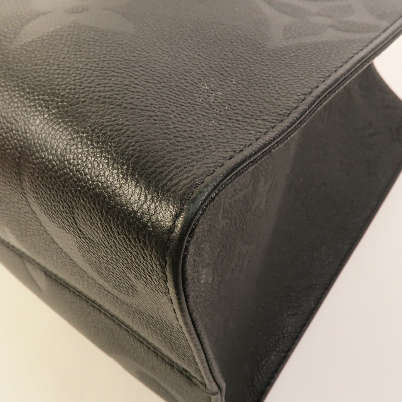 LOUIS VUITTON Monogram Empreinte On The Go MM金扣手挽肩背兩用袋