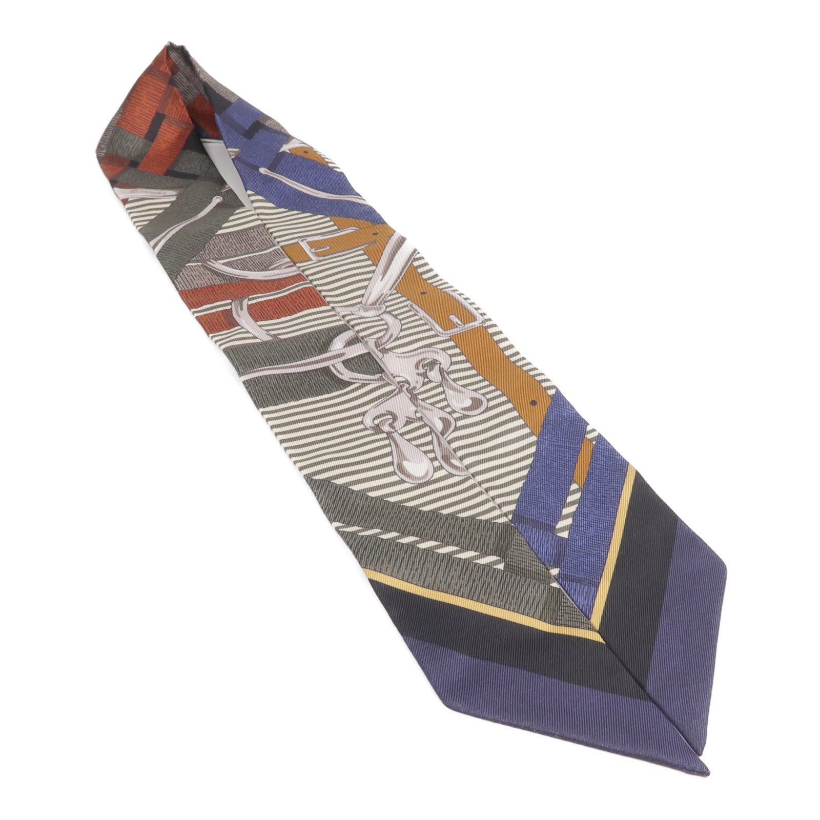 HERMES 絲質Twilly絲巾