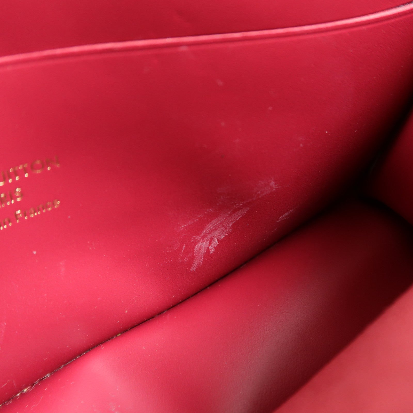 LOUIS VUITTON Monogram Portefeuille Flore金扣鏈帶肩背袋