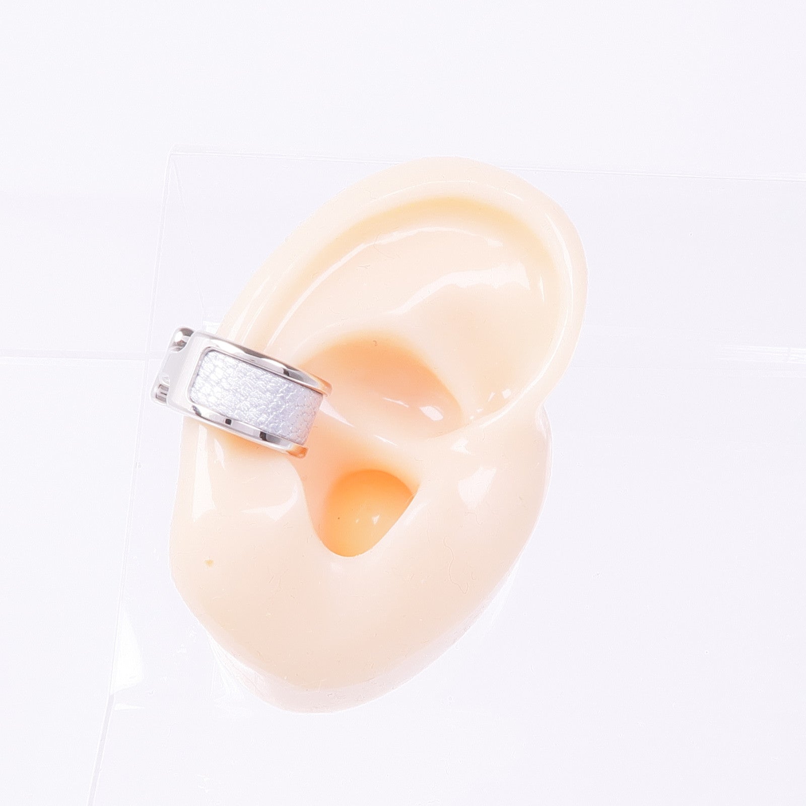 HERMES 金屬/皮革Olympe Ear Cuff耳夾
