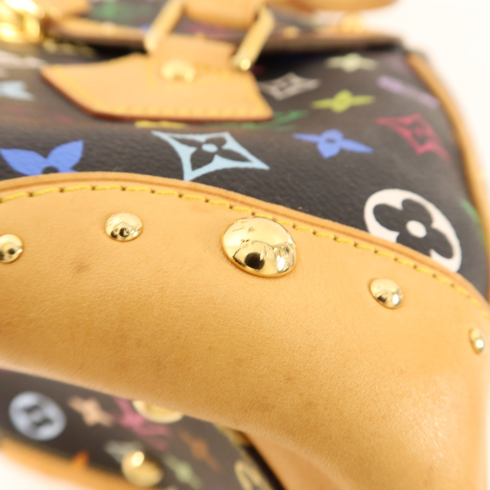 LOUIS VUITTON Monogram Multicolore Beverly GM金扣肩背袋