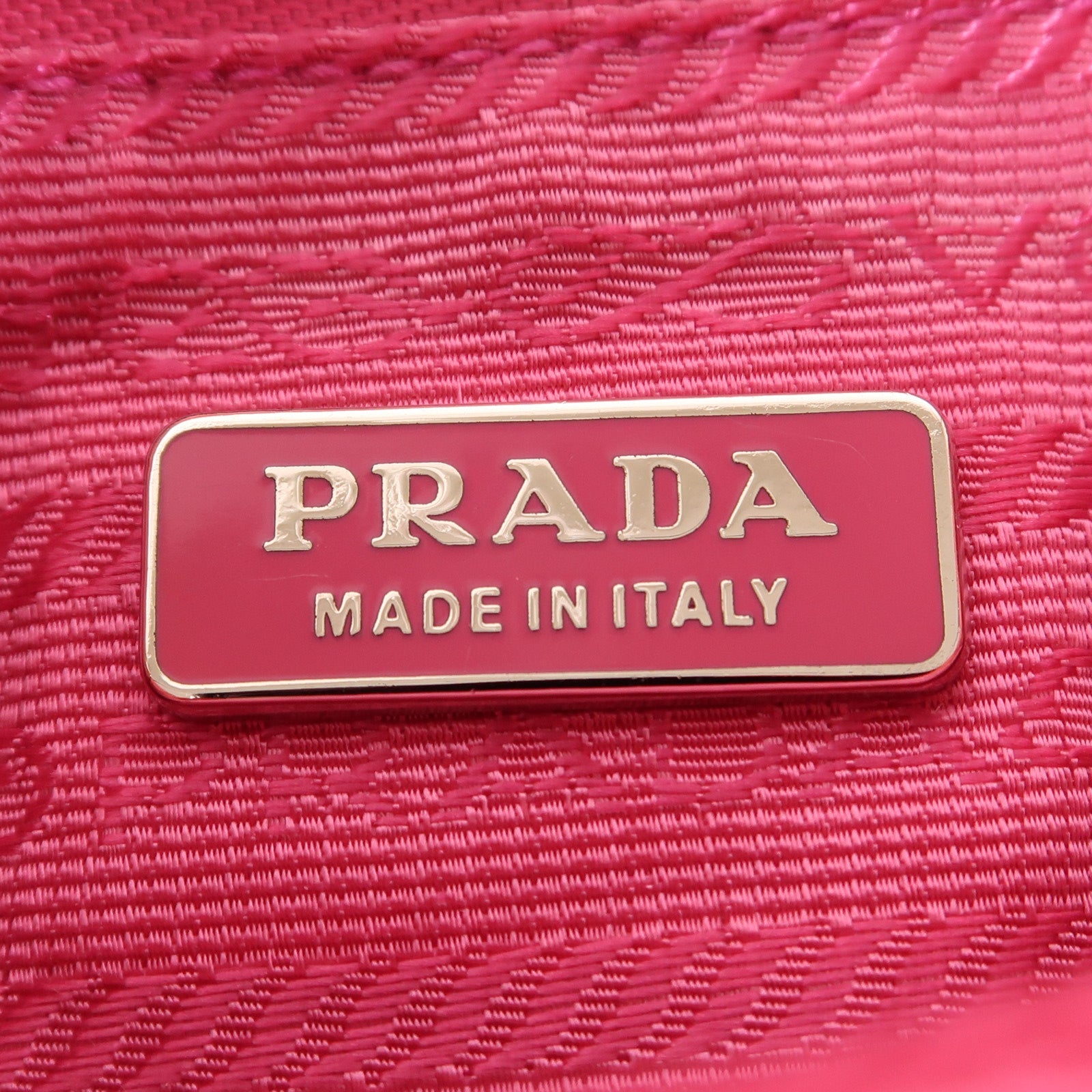 PRADA 尼龍Tote Bag銀扣手挽袋