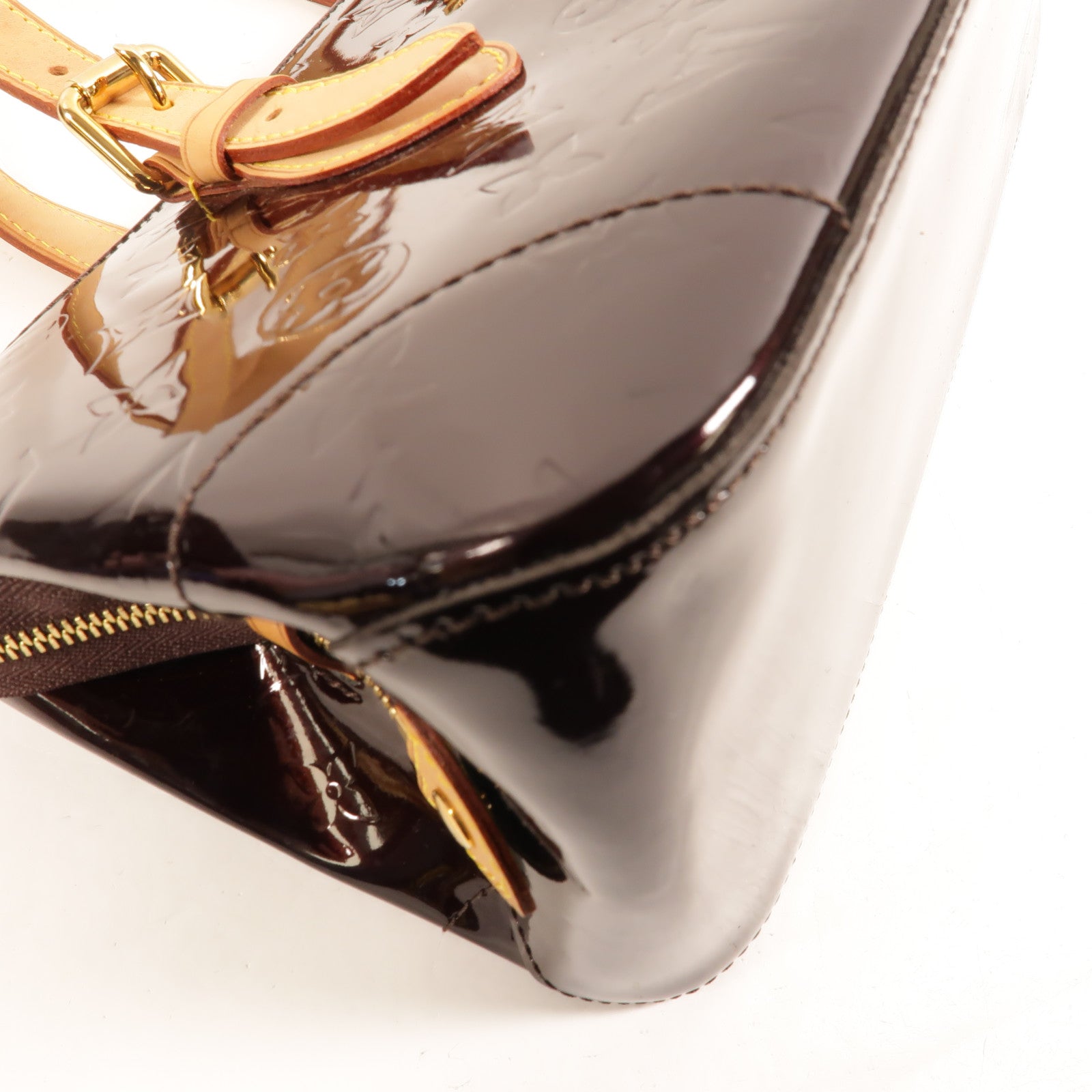 LOUIS VUITTON Vernis Rosewood Avenue金扣肩背袋