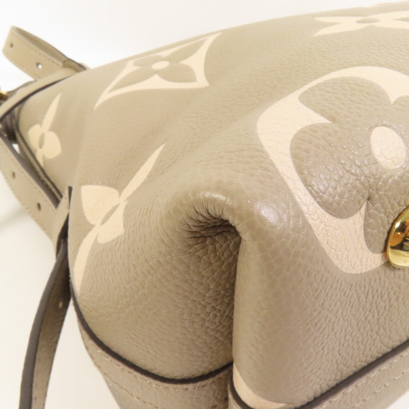 LOUIS VUITTON Monogram Empreinte Carryall PM金扣肩背袋