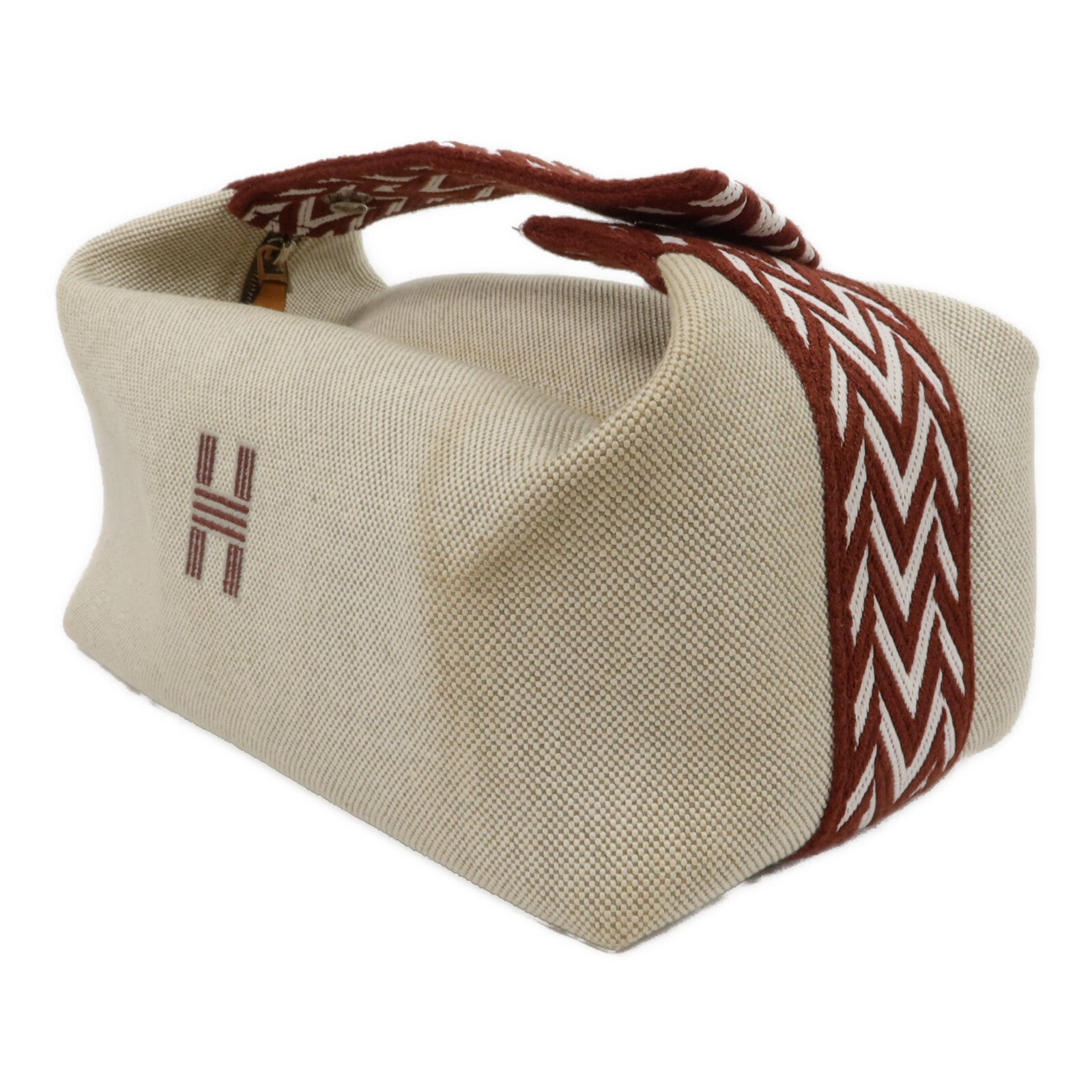 HERMES 帆布Bride a Brac PM手挽袋