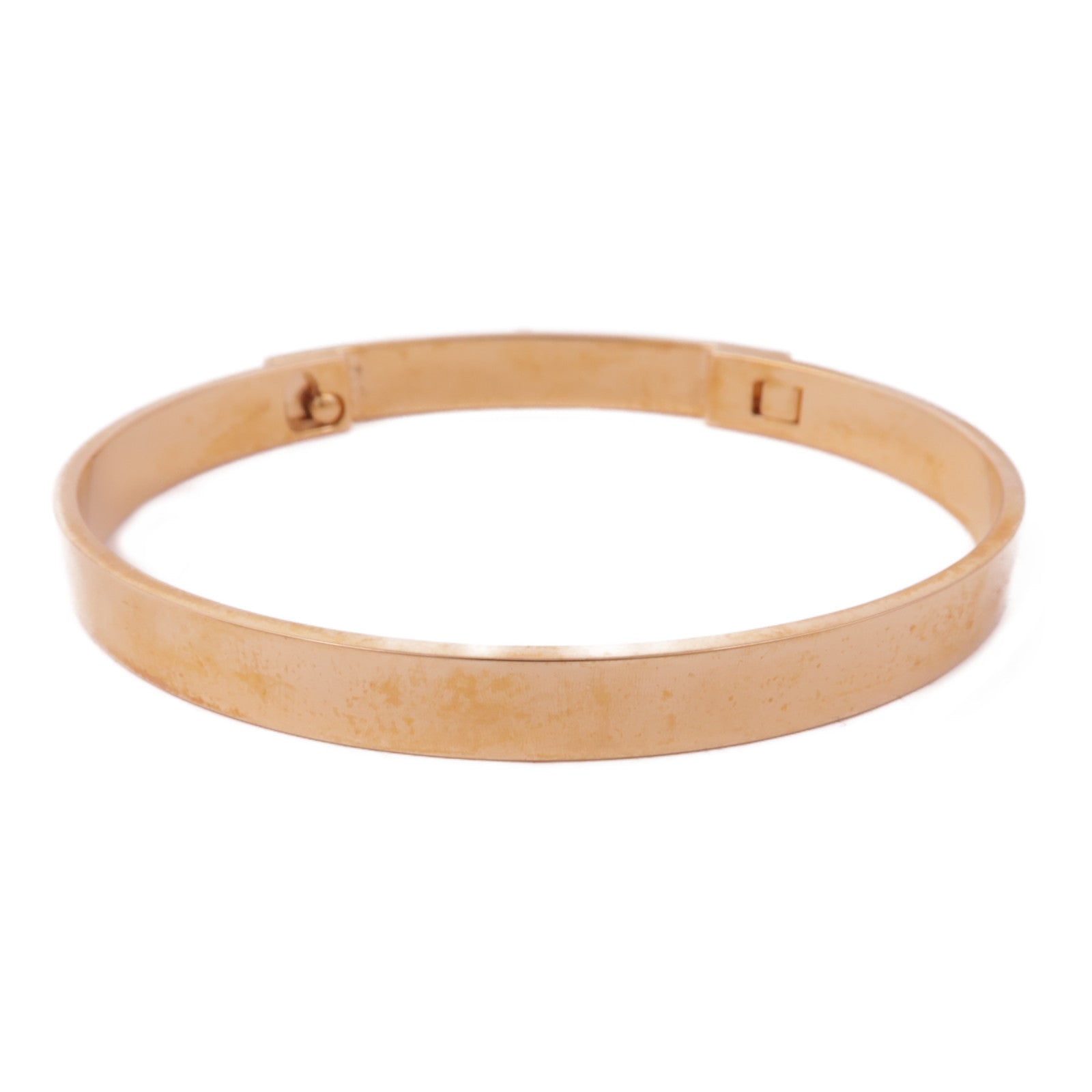 HERMES (PRICE DOWN) CDC Collier De Chien Bracelet Diamond 18K Pink Gold