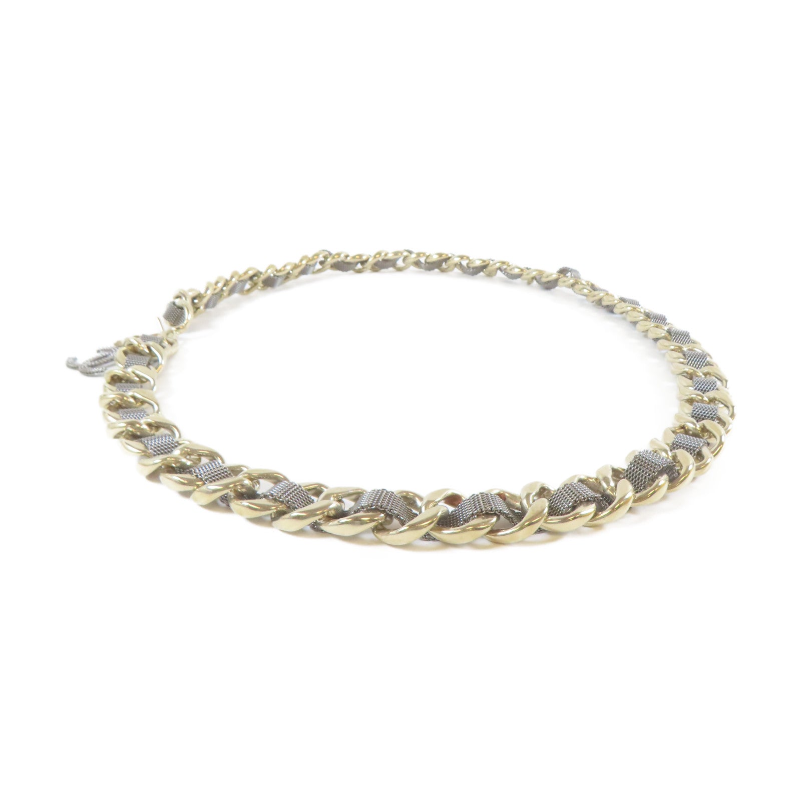 CHANEL 【激減優惠】金屬Chain Belt腰帶金色/銀色