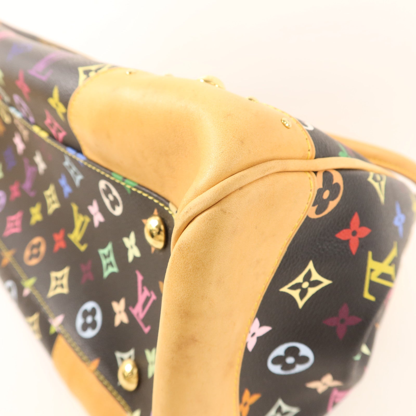 LOUIS VUITTON Monogram Multicolore Beverly GM金扣肩背袋