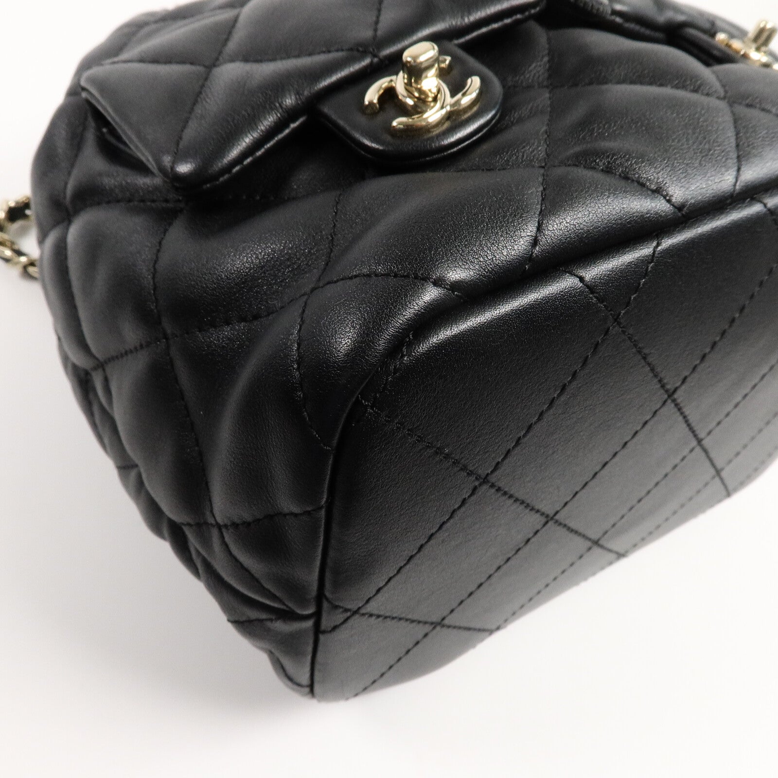 CHANEL 羊皮皮革Backpack背包