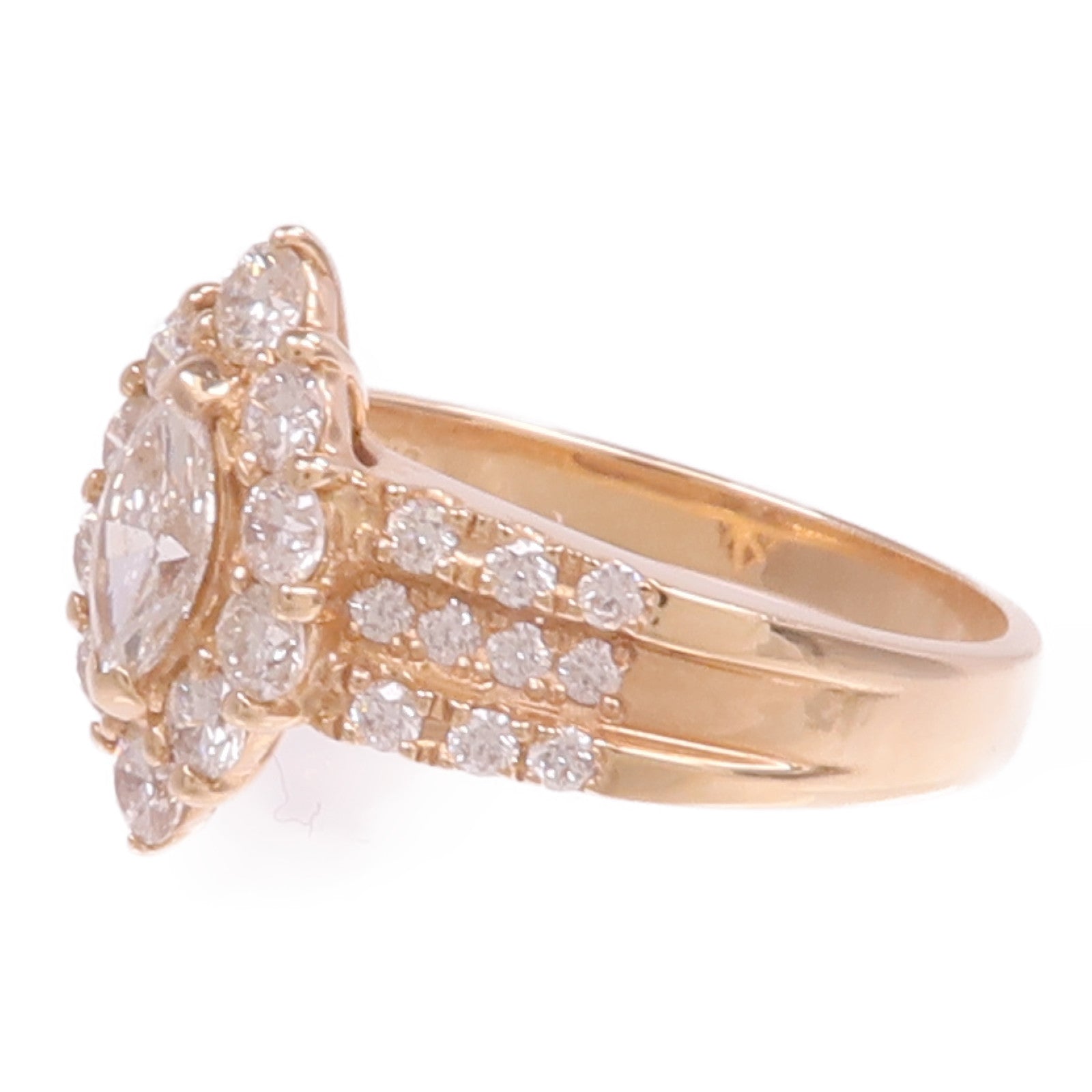 JEWELRY 18K玫瑰金Diamond Ring鑽石戒指
