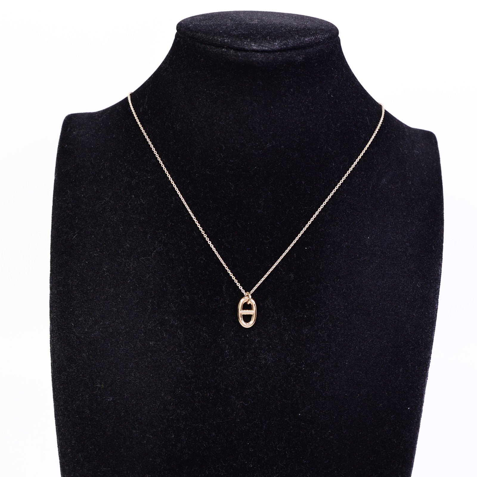 HERMES 18K玫瑰金Farandole Pendant項鍊
